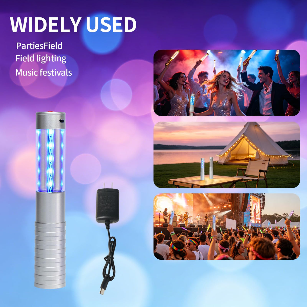 Strobe Bottle Girl Lights LED Bottle Service Lights Baton - HKKCHKKC Official Imagery - 6