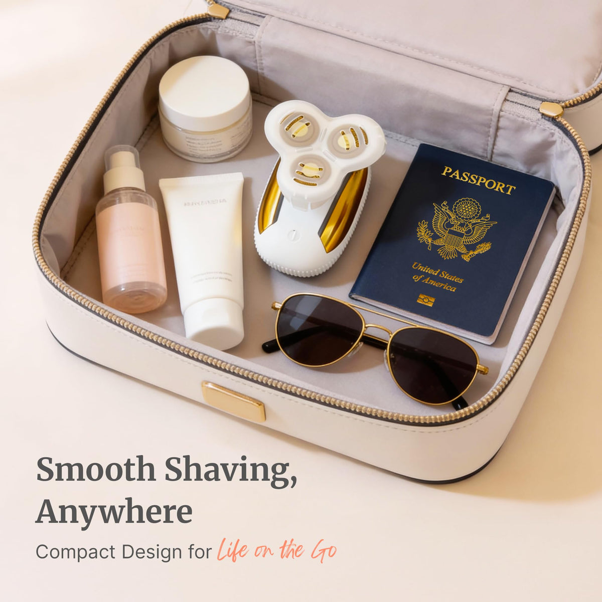 Groomie Hers LuxePro Women s Electric Body Shaver for - Groomie Official Imagery - 7