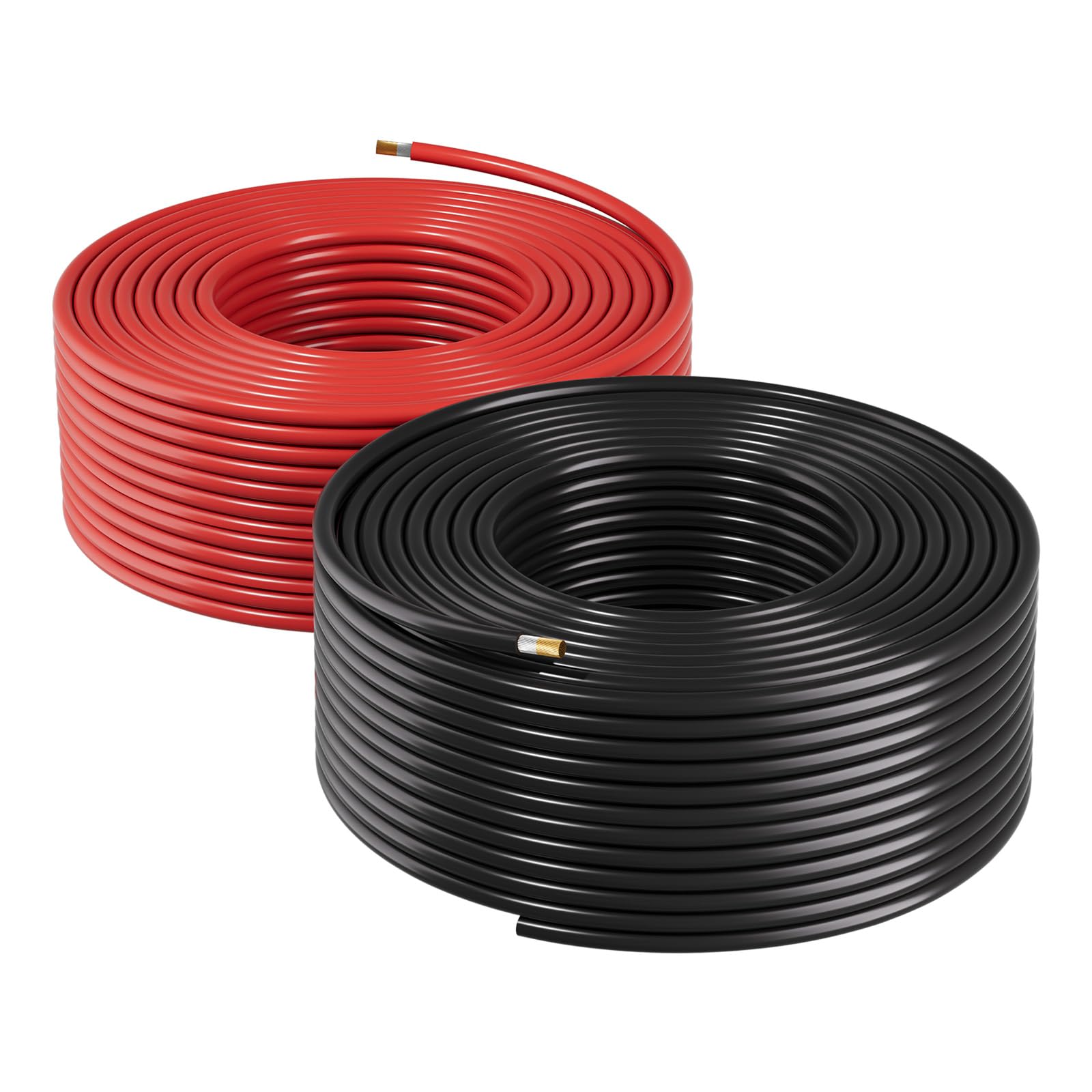 VEVOR Solar Panel Wire, 100 ft Black + 100 ft Red Kit, 10 AWG   S - VEVOR Official Product View 9