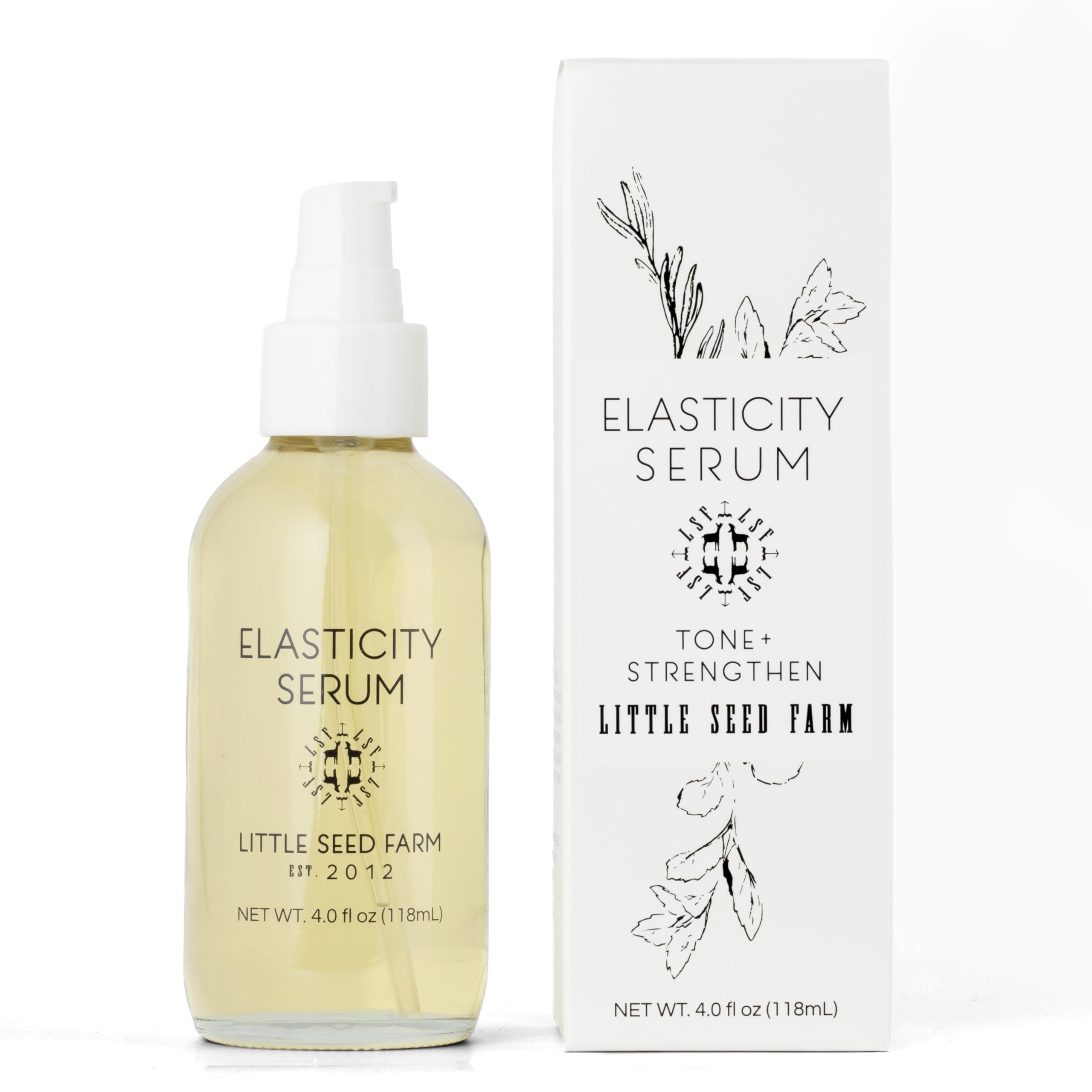 Little Seed Farm Elasticity Serum - Toning & Firming Face Serum & 1 fl oz - Little Seed Farm Official Product View 9