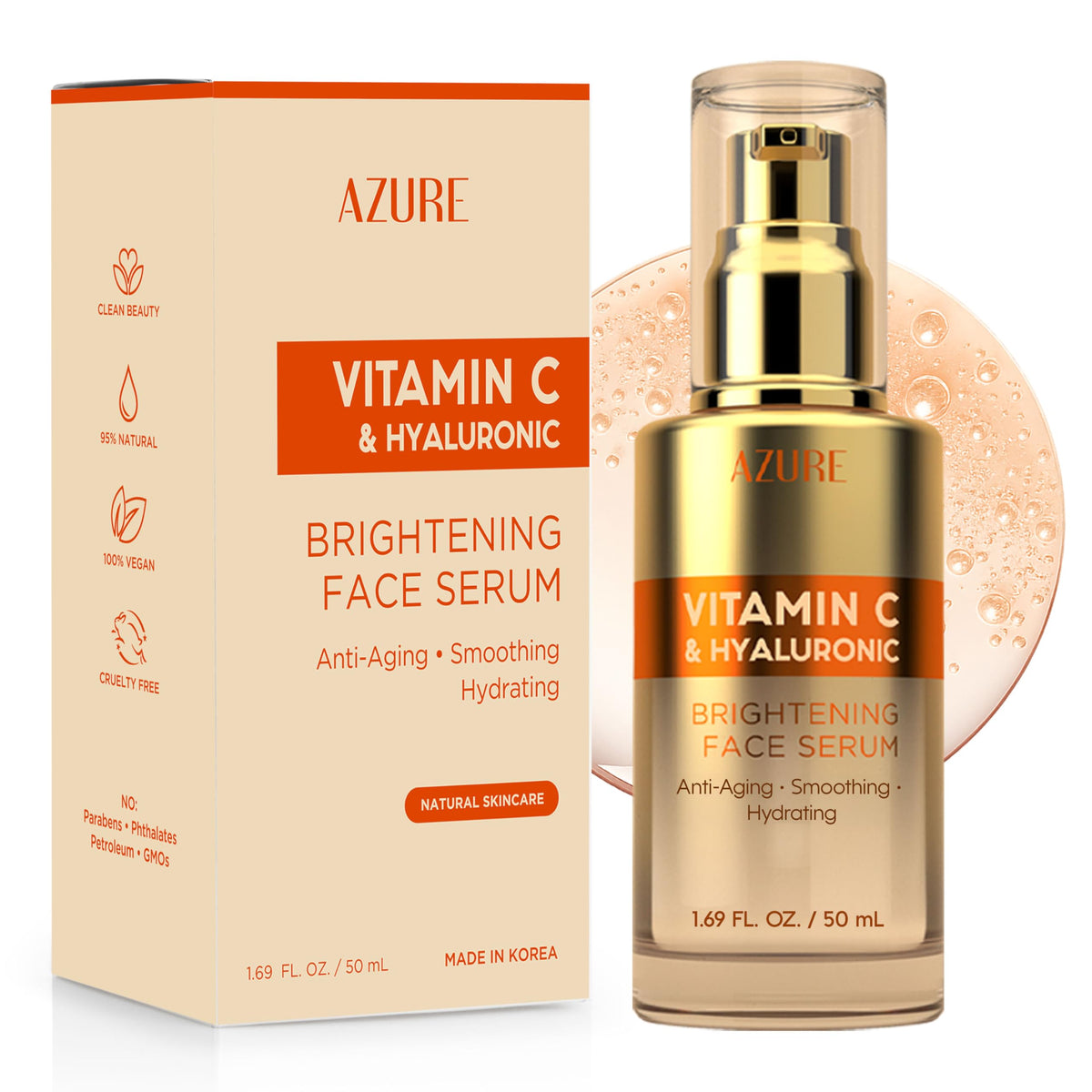 Azure Cosmetics Retinol Serum For Face - Azure Cosmetics Official Product Imagery - 7