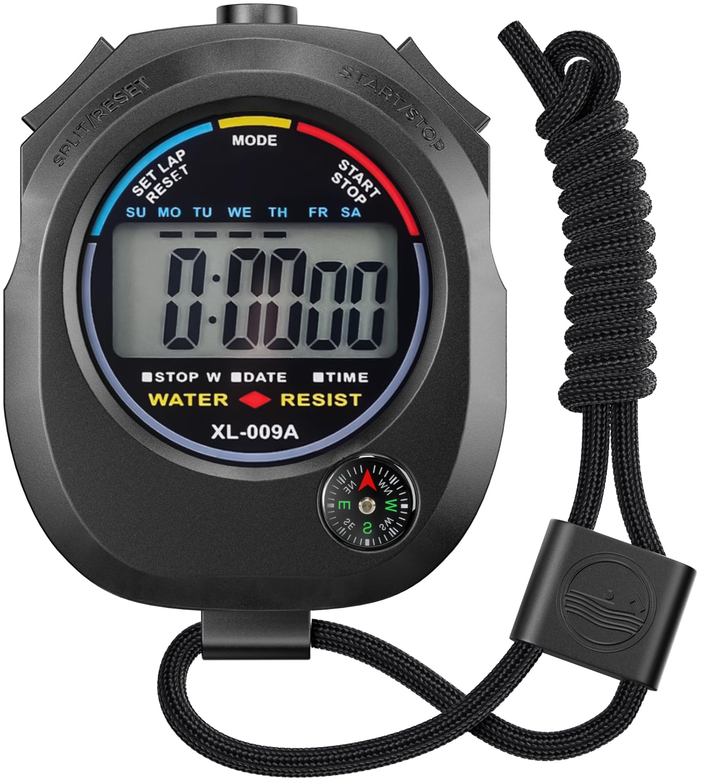 KingL Digital Stopwatch Timer - Interval Timer with Large Display. - View 1