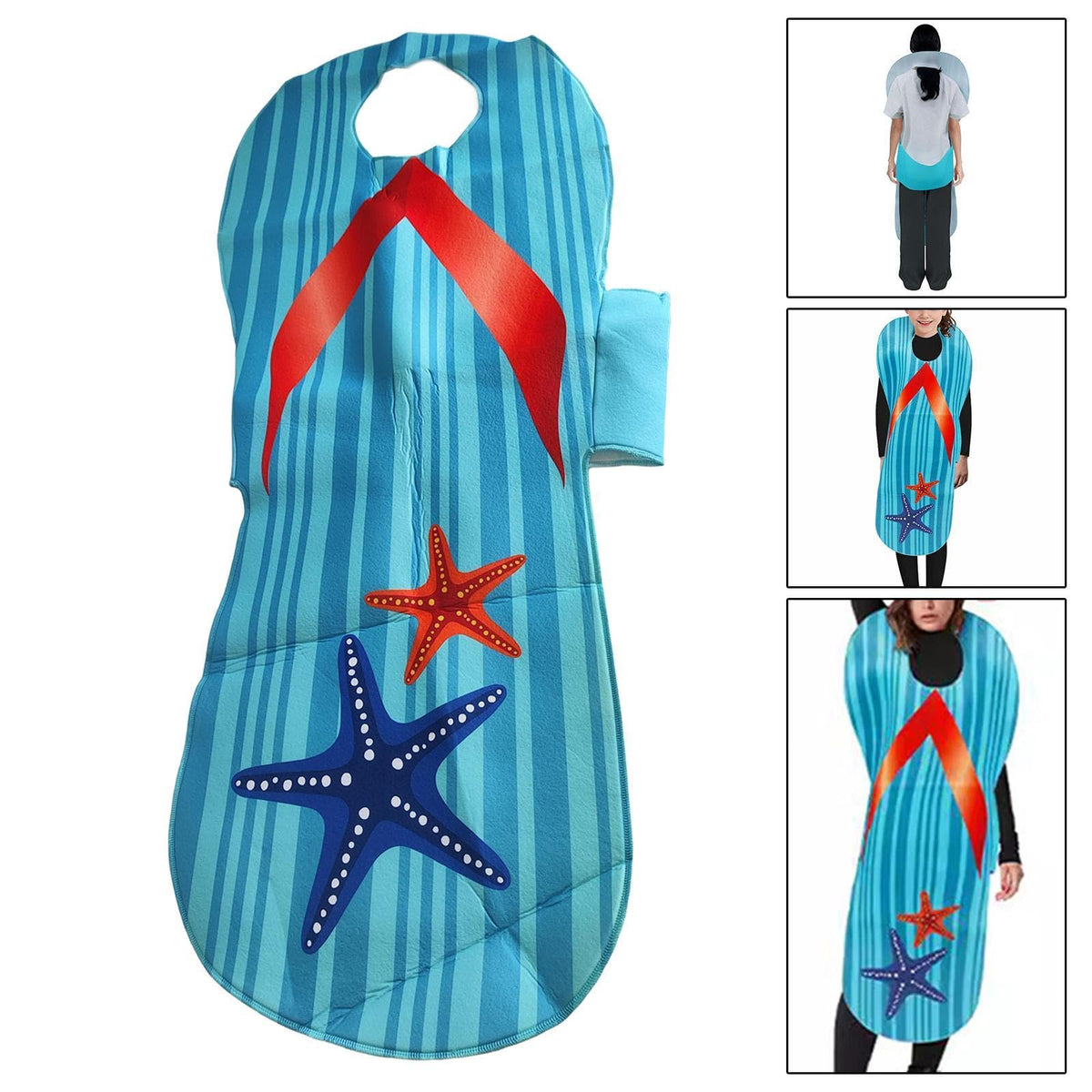 2x Flip Flop Costume Adorable Portable Party Prop Suit for - APLVFFZH Official Imagery - 3