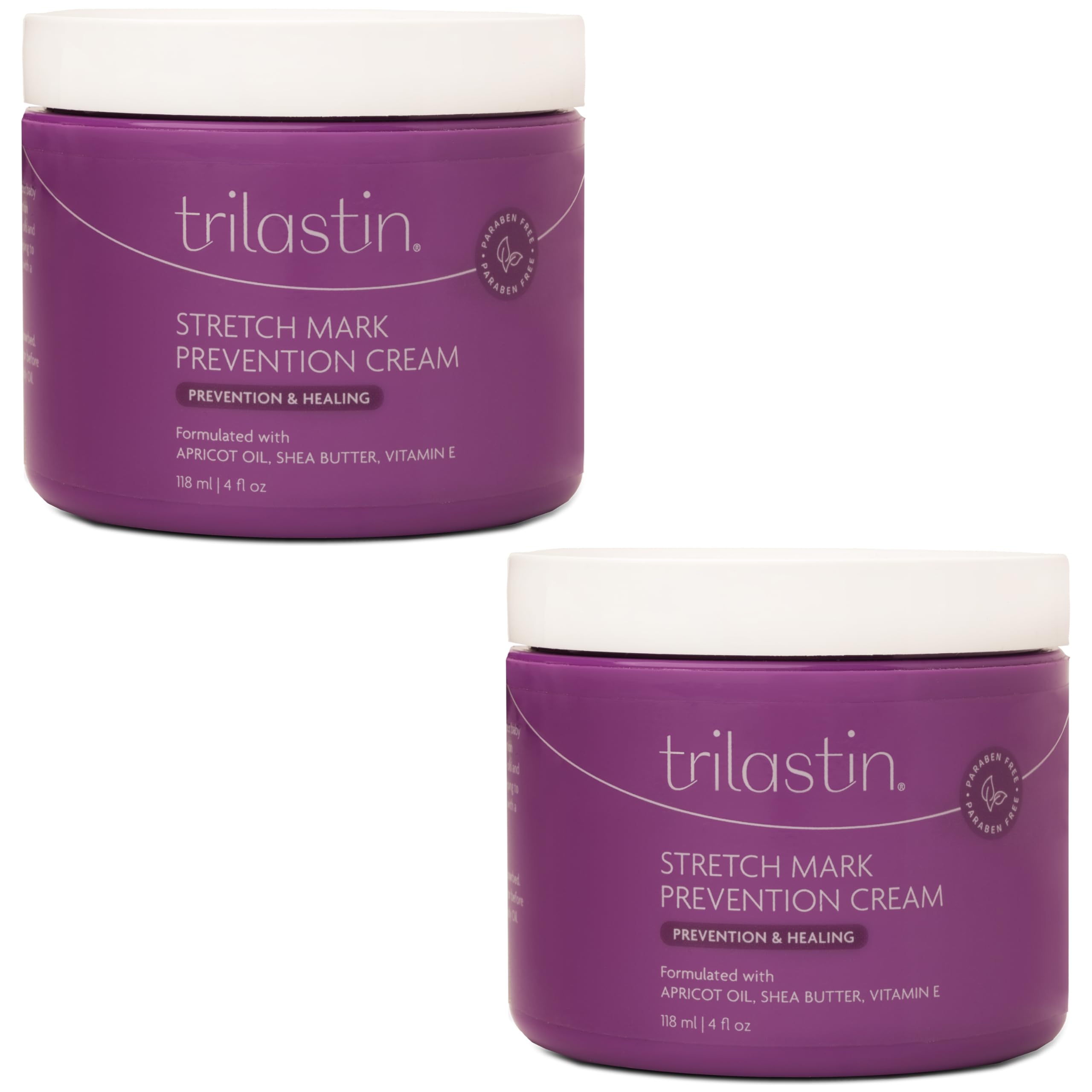TriLASTIN Stretch Mark Cream for Pregnancy – Hydrating Belly - Product Imagery