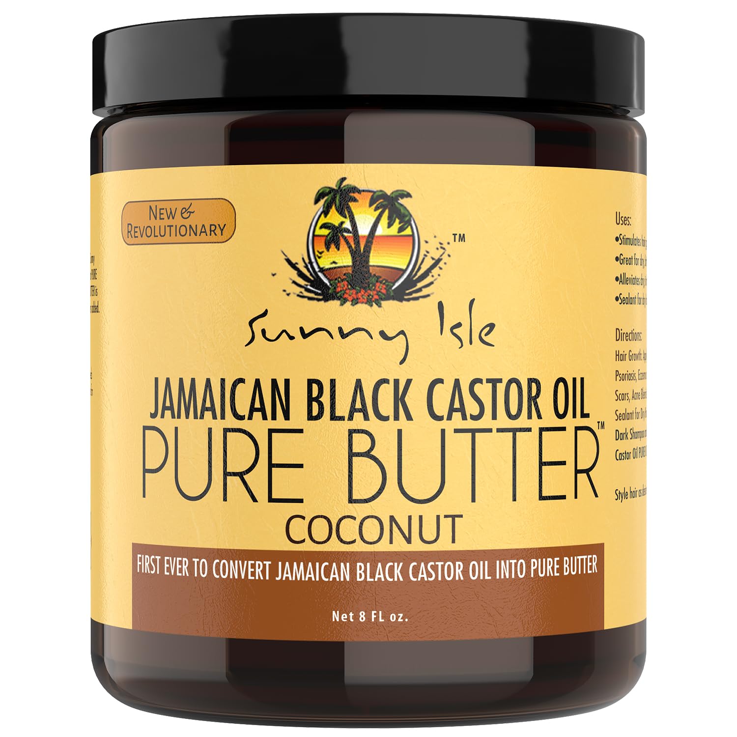 Sunny Isle Jamaican Black Castor Oil Pure Butter - Hair & Skin - Sunny Isle Official Product View 8