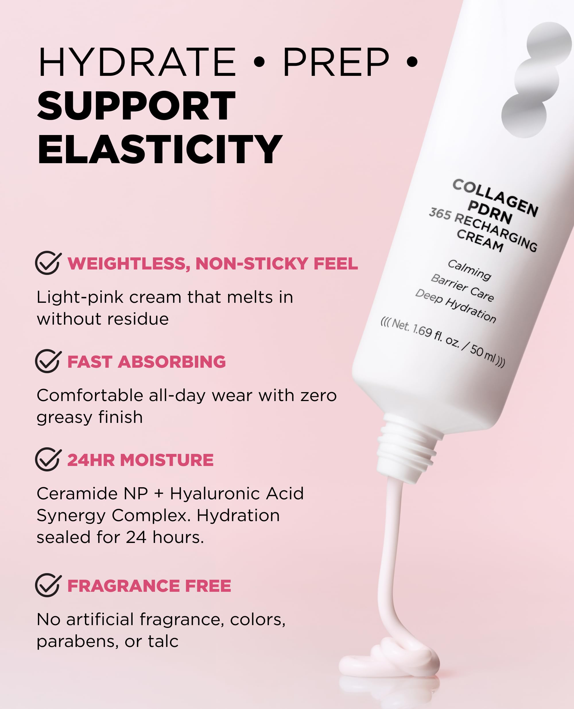EITHER Collagen PDRN 365 Recharging Cream Day Night Face - EITHER& Official Imagery - 5