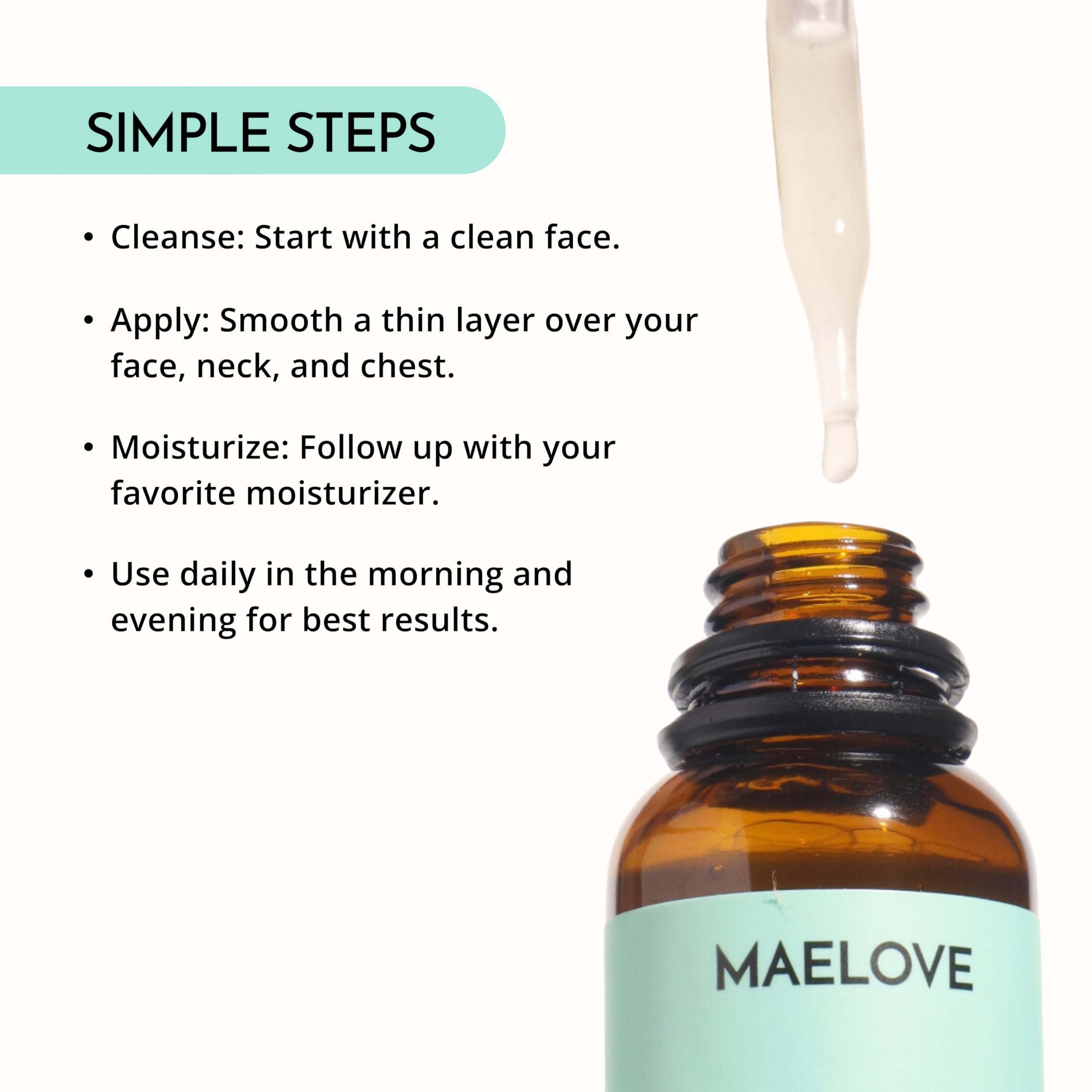MAELOVE NIA 10 Niacinamide Serum - MAELOVE Official Imagery - 7