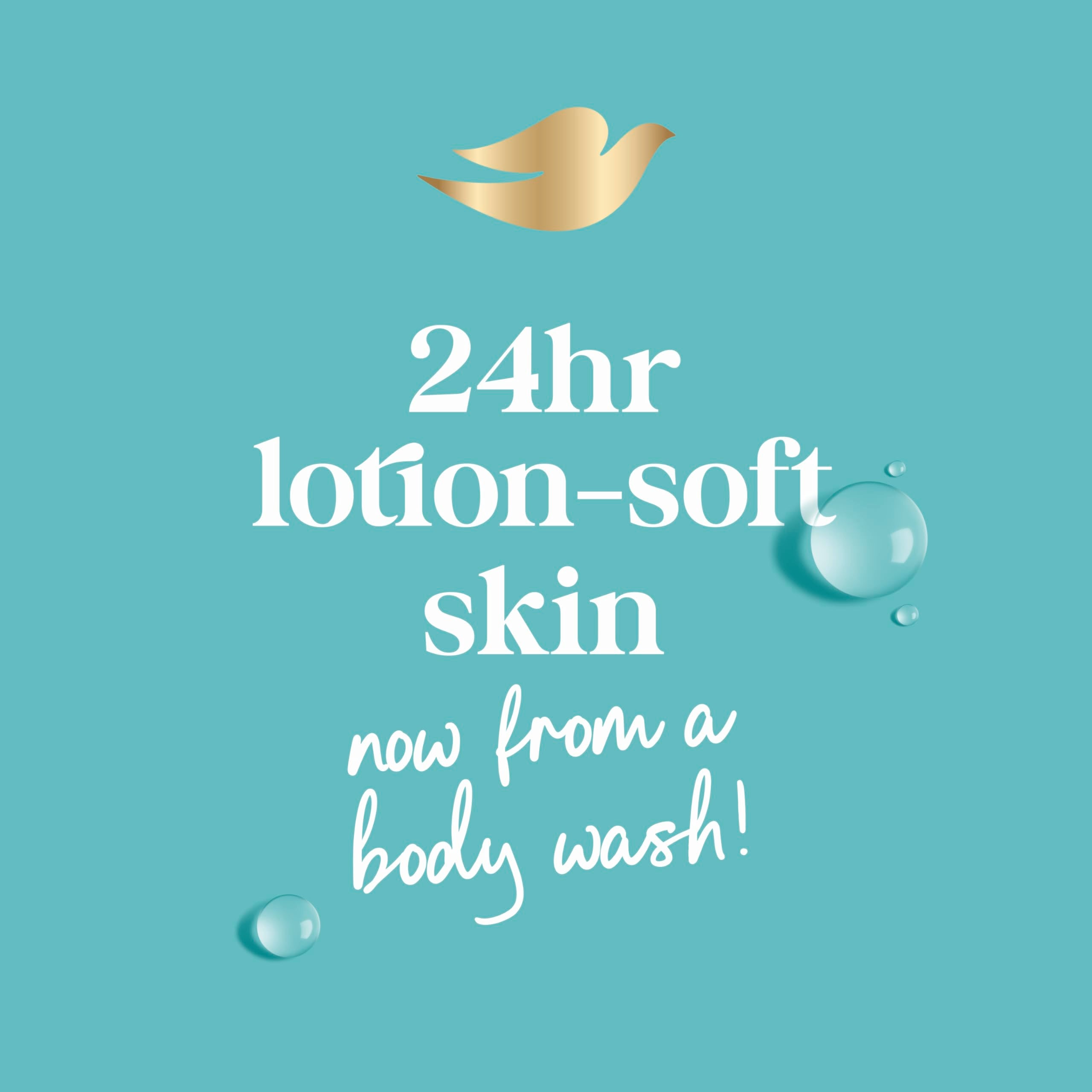 Dove Sensitive Skin Body Wash, 24hr Lotion-Soft Skin, 30.6 oz - Elefair Tech Official Product View 5