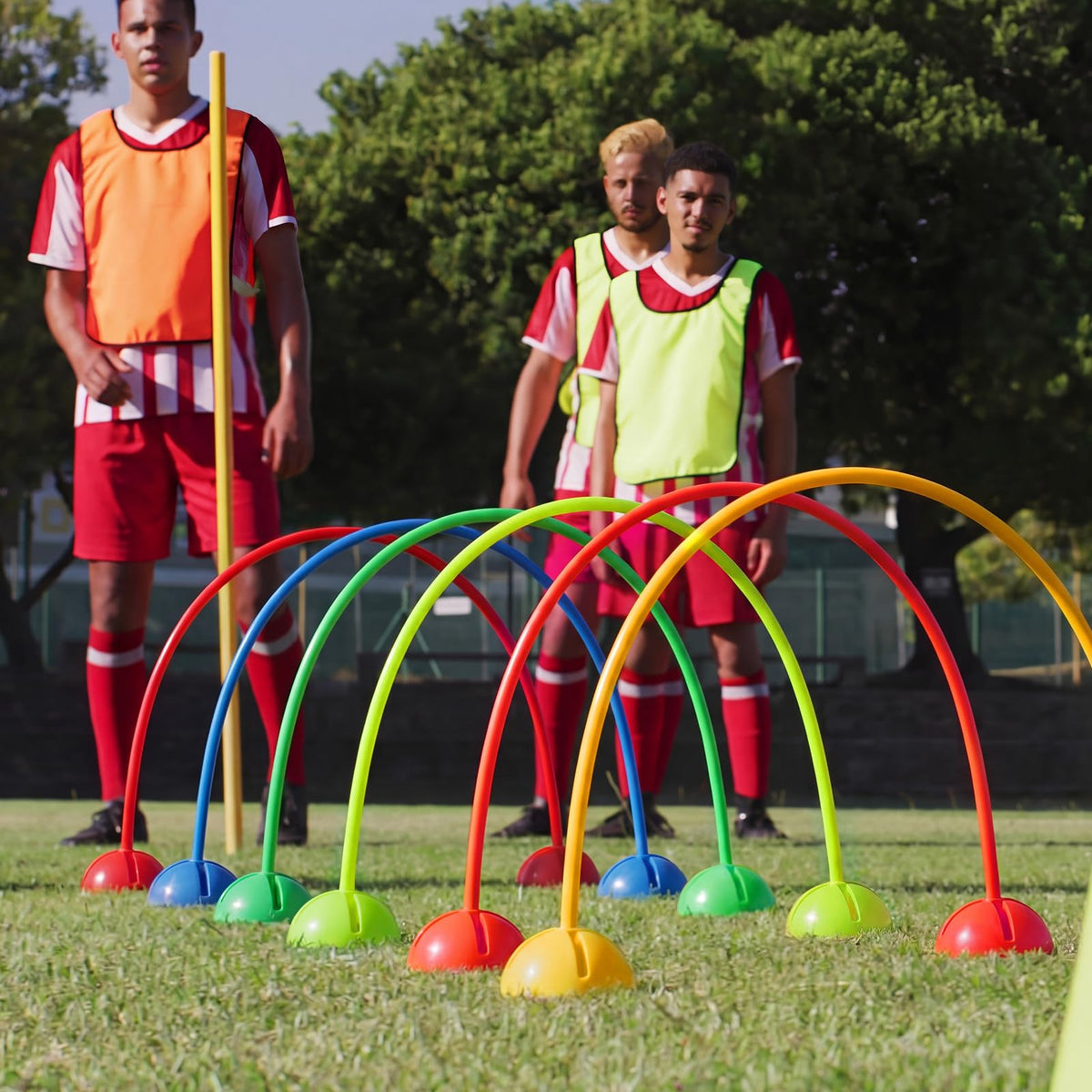 Hiboom 6 Set Obstacle Course Agility PE Equipment for - Hiboom Official Imagery - 5