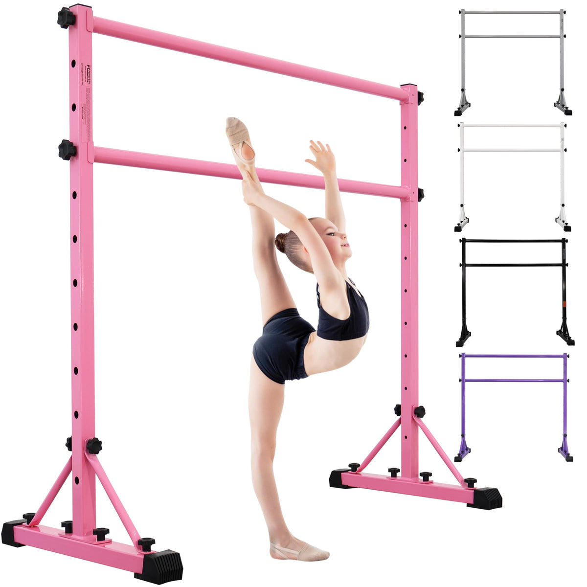 Adjustable Ballet Barre Portable Dance bar Fitness Equipment - FC FUNCHEER Official Imagery - 8