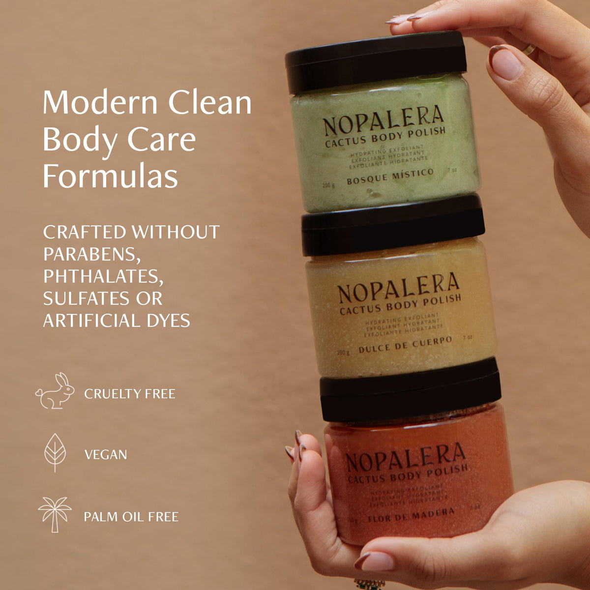 Cactus Body Scrub and Exfoliator Dulce De Cuerpo 7 oz - Nopalera Official Imagery - 7