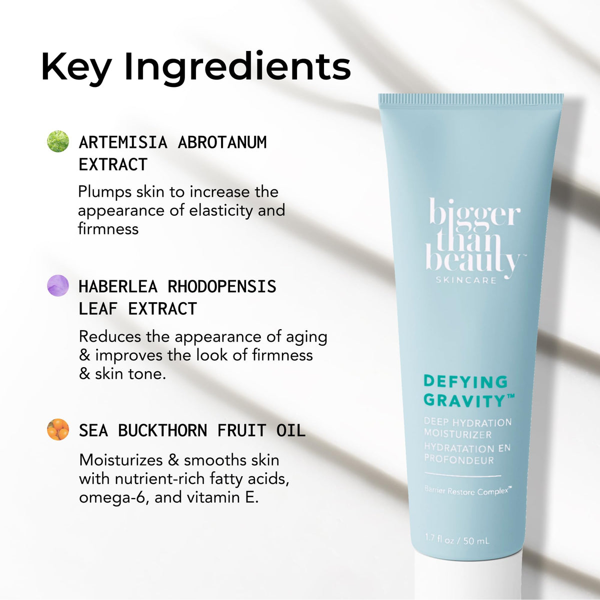 Bigger Than Beauty Defying Gravity Deep Hydration - Bigger Than Beauty Skincare Official Imagery - 6