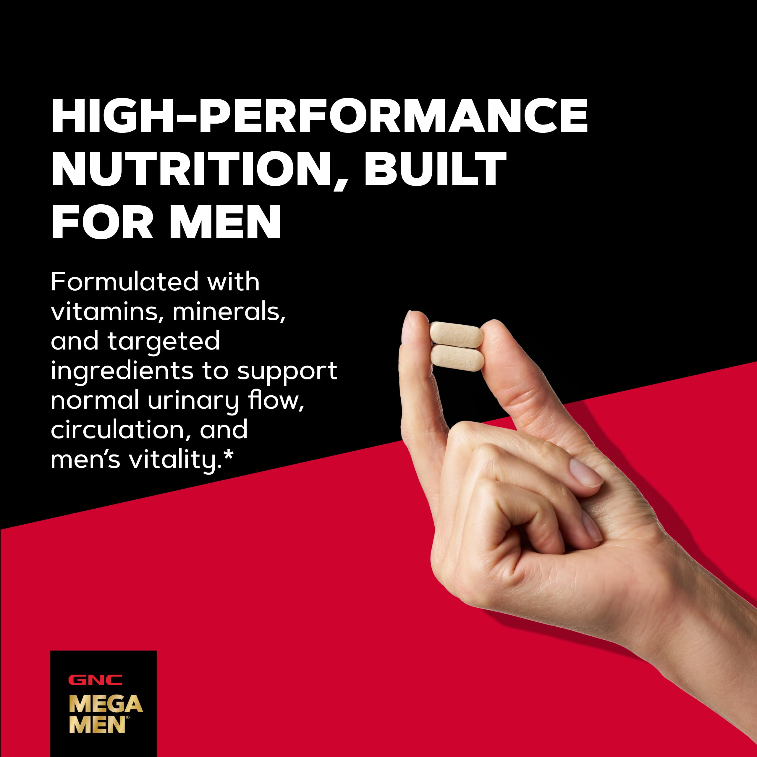 GNC Mega Men Prostate & Virility Multivitamin for Men, 90ct