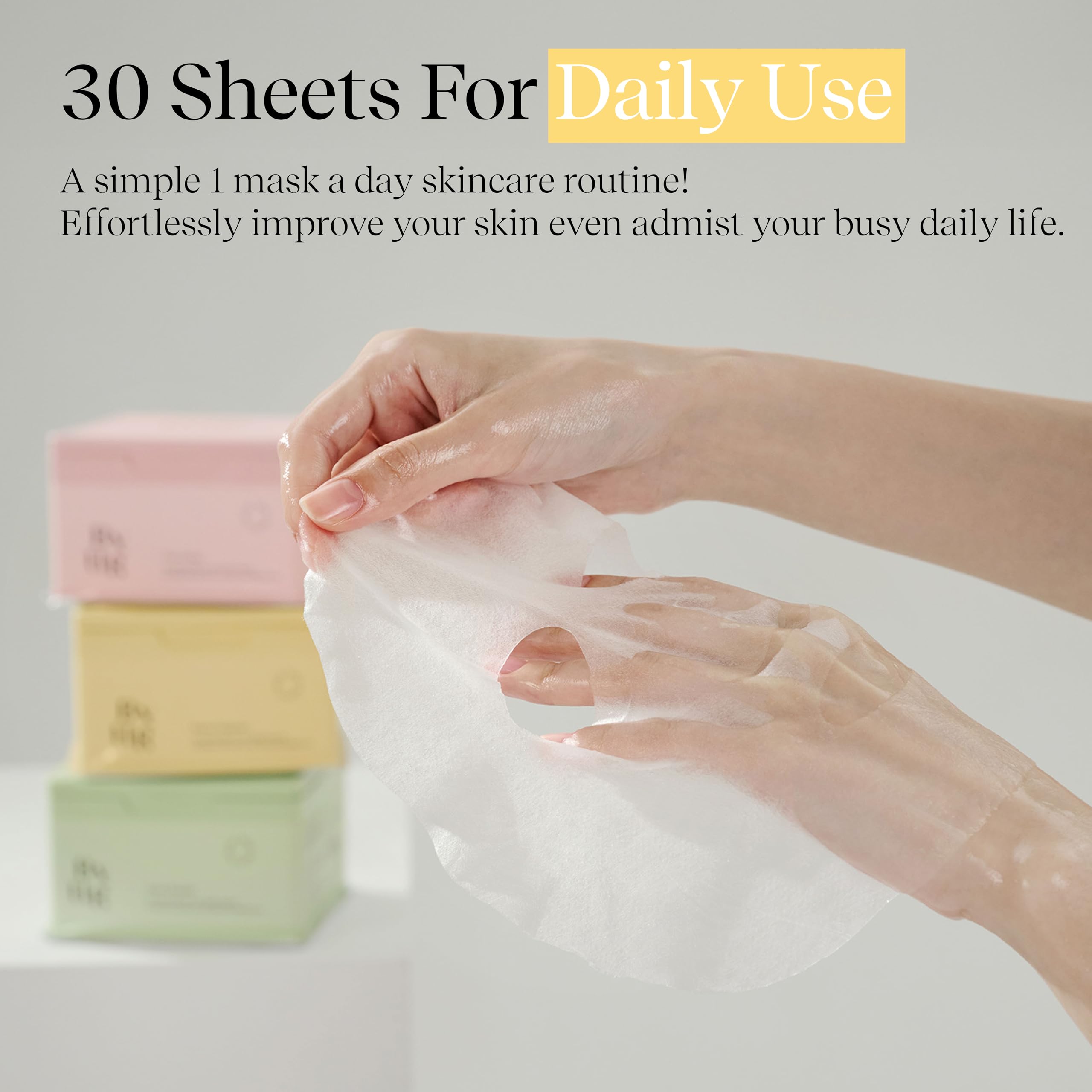 ByUR Daily Aqua Serum Mask Series (30 sheets each) - ByUR