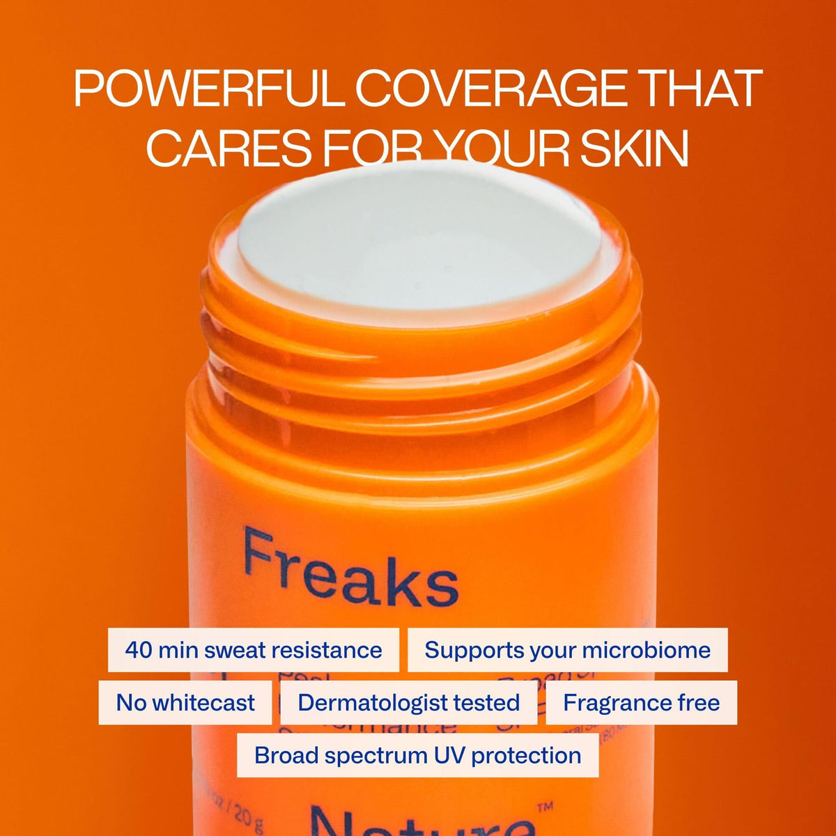 Freaks of Nature Peak Performance Sun Stick SPF 50 Face - Freaks of Nature Official Imagery - 3