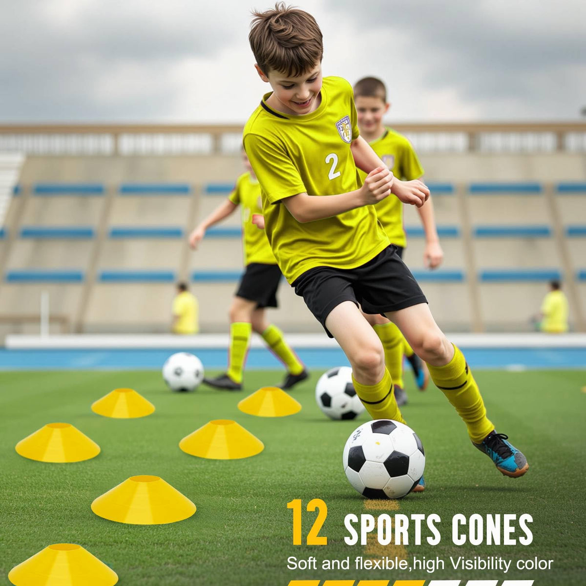 Agility Ladder Soccer Training Equipment Set 4 Agility - YGORTECH Official Imagery - 7