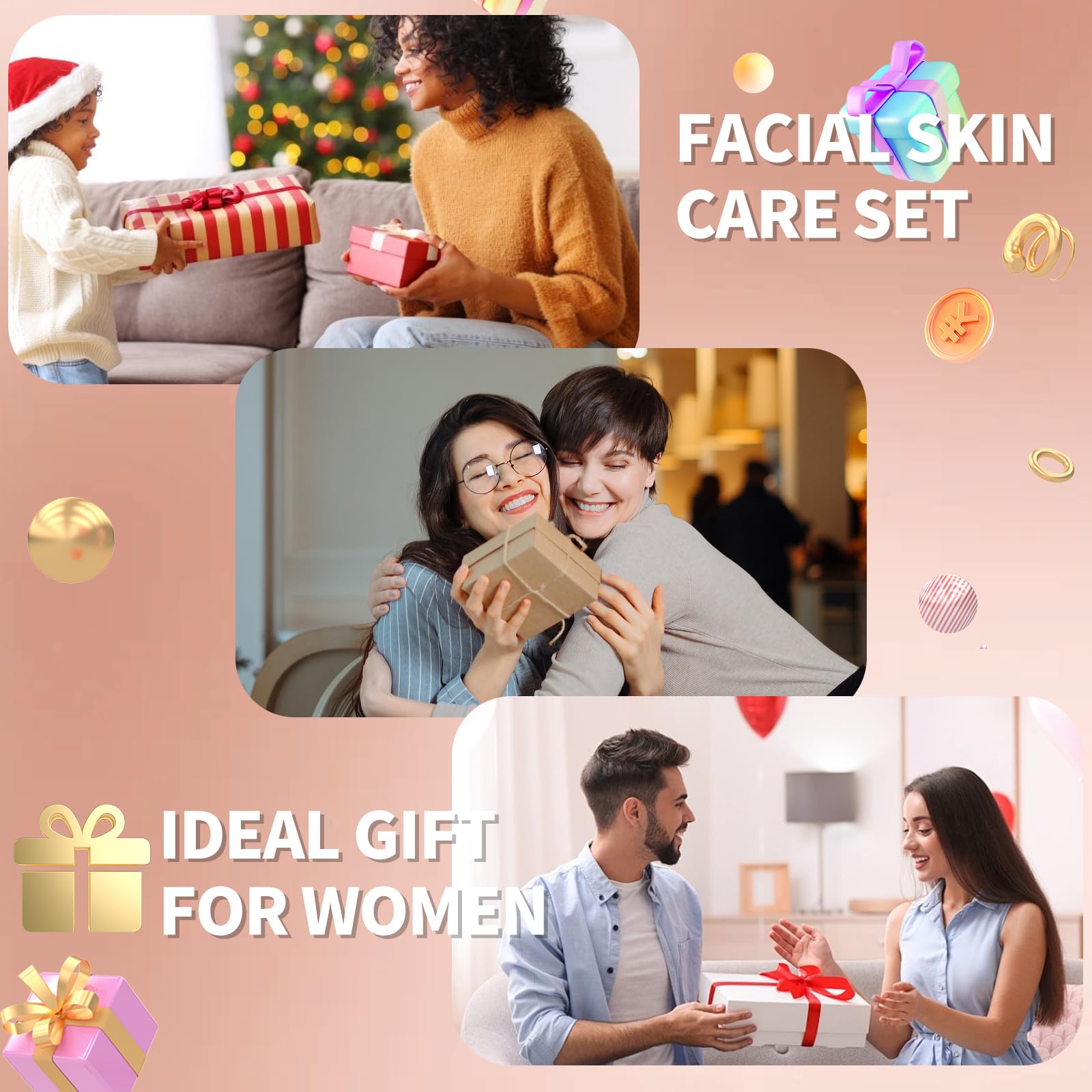 Revitalizing 6-Piece Anti-Aging Skin Care Set for Women – - R RadiantRise
