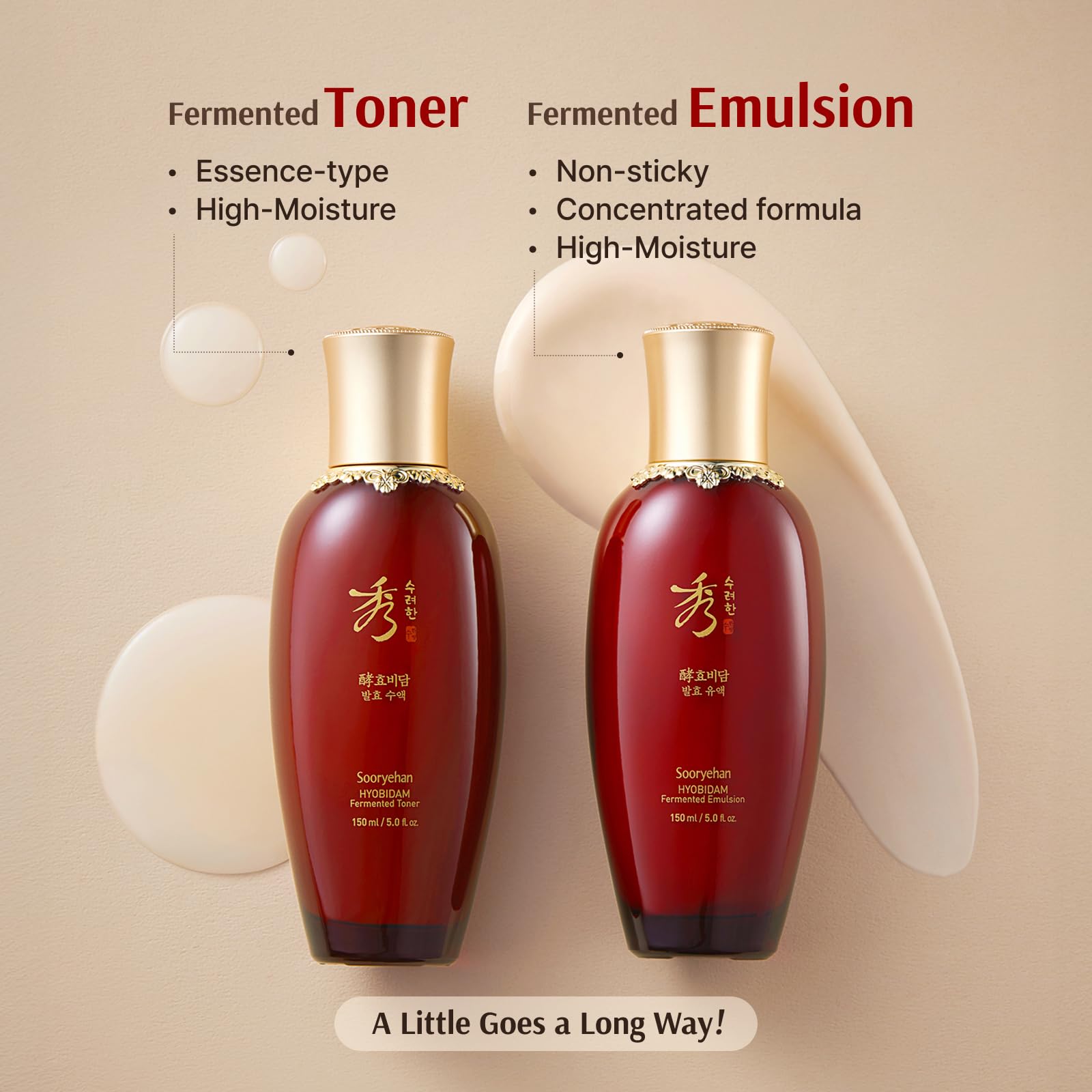 Sooryehan Hyobidam Fermented Skincare Gift Set with Wild Ginseng - Sooryehan