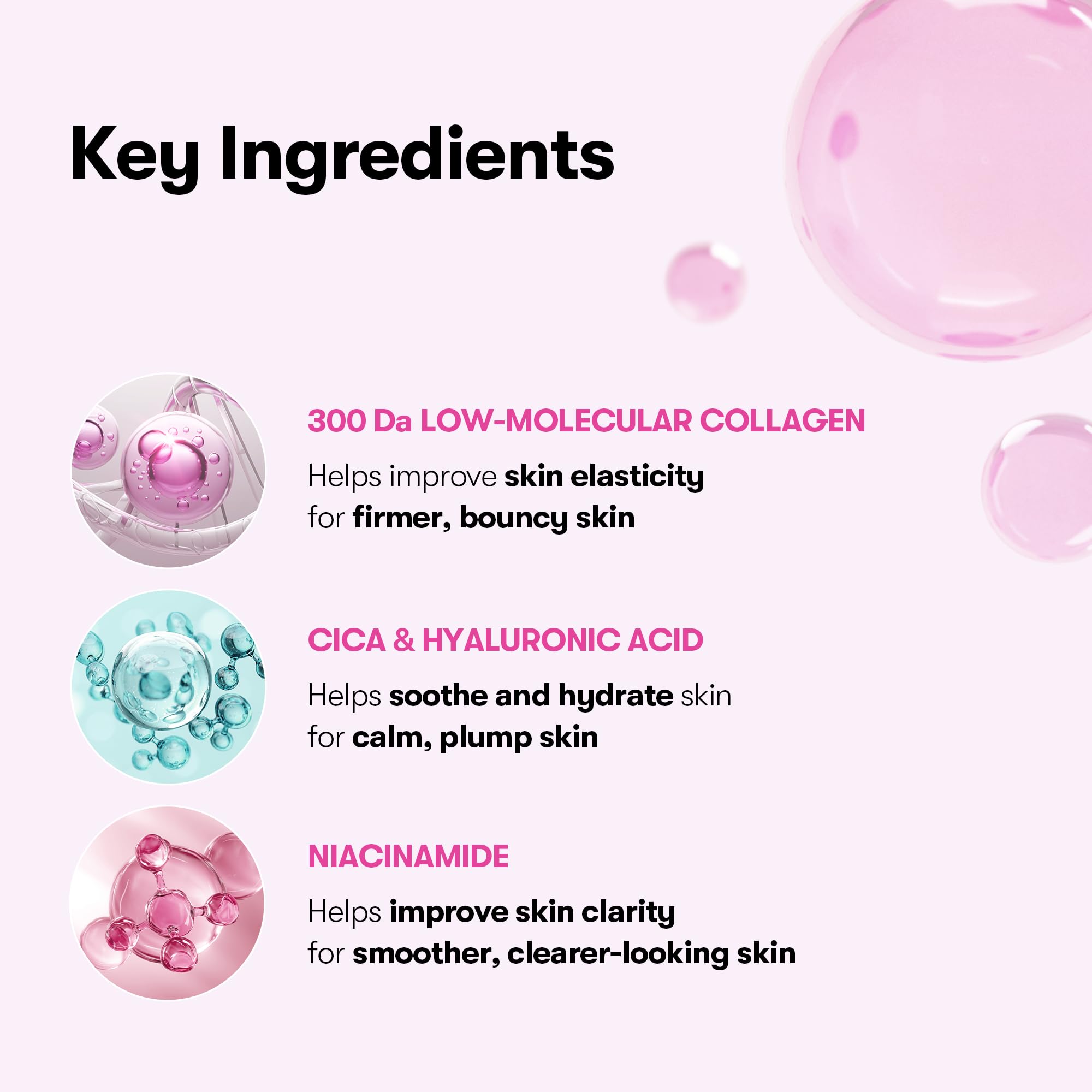 VT COSMETICS CICA Collagen Daily Mask 30 Sheet Masks - VT COSMETICS Official Imagery - 4