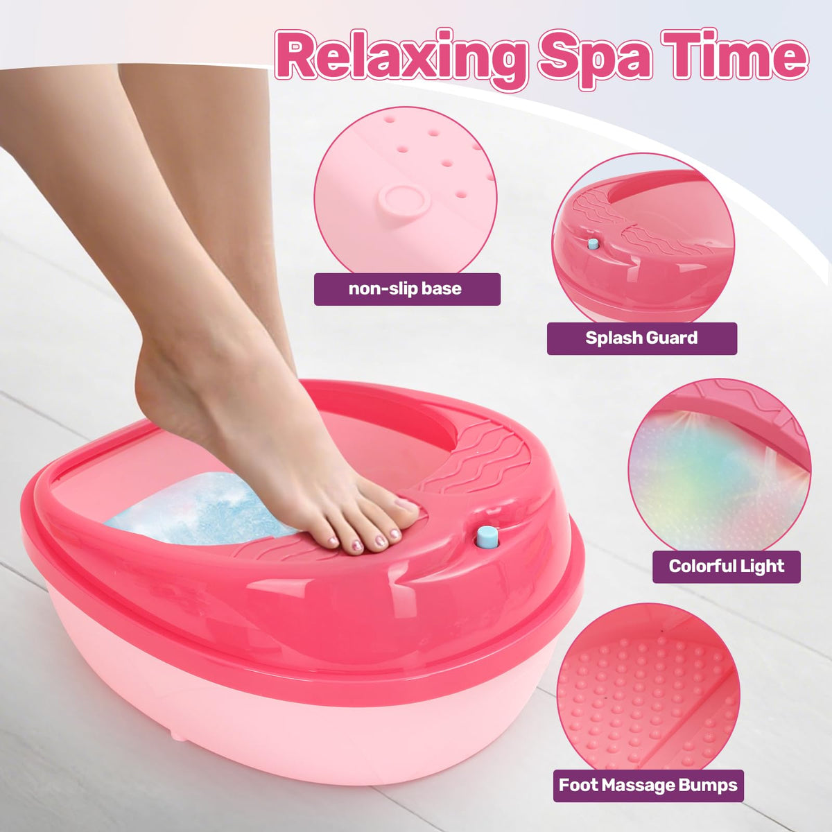 Kids Foot Spa Kit - IPOOLTENG Official Imagery - 4