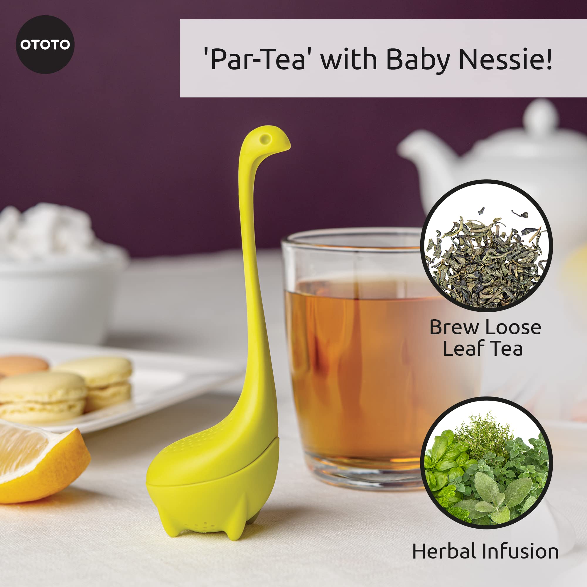 OTOTO Cute Tea Infuser - Loose Leaf Tea Steeper, Tea Accessories, Tea - View 4