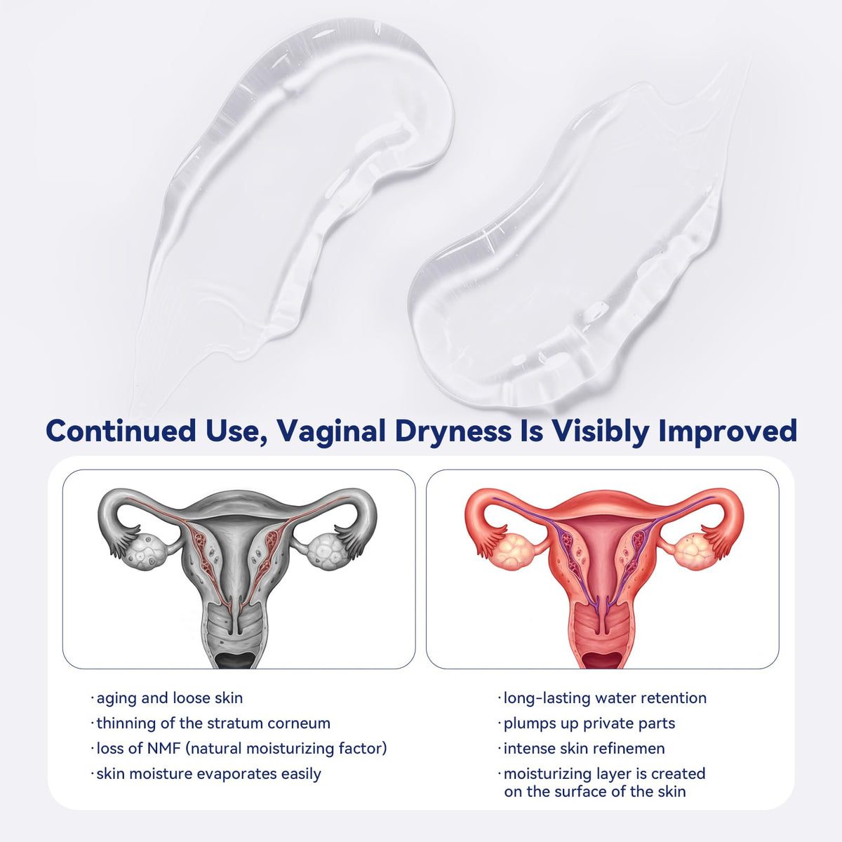 Vaginal Moisturizer Gel for Women with 14mg Hyaluronic Acid - FULXR Official Imagery - 5