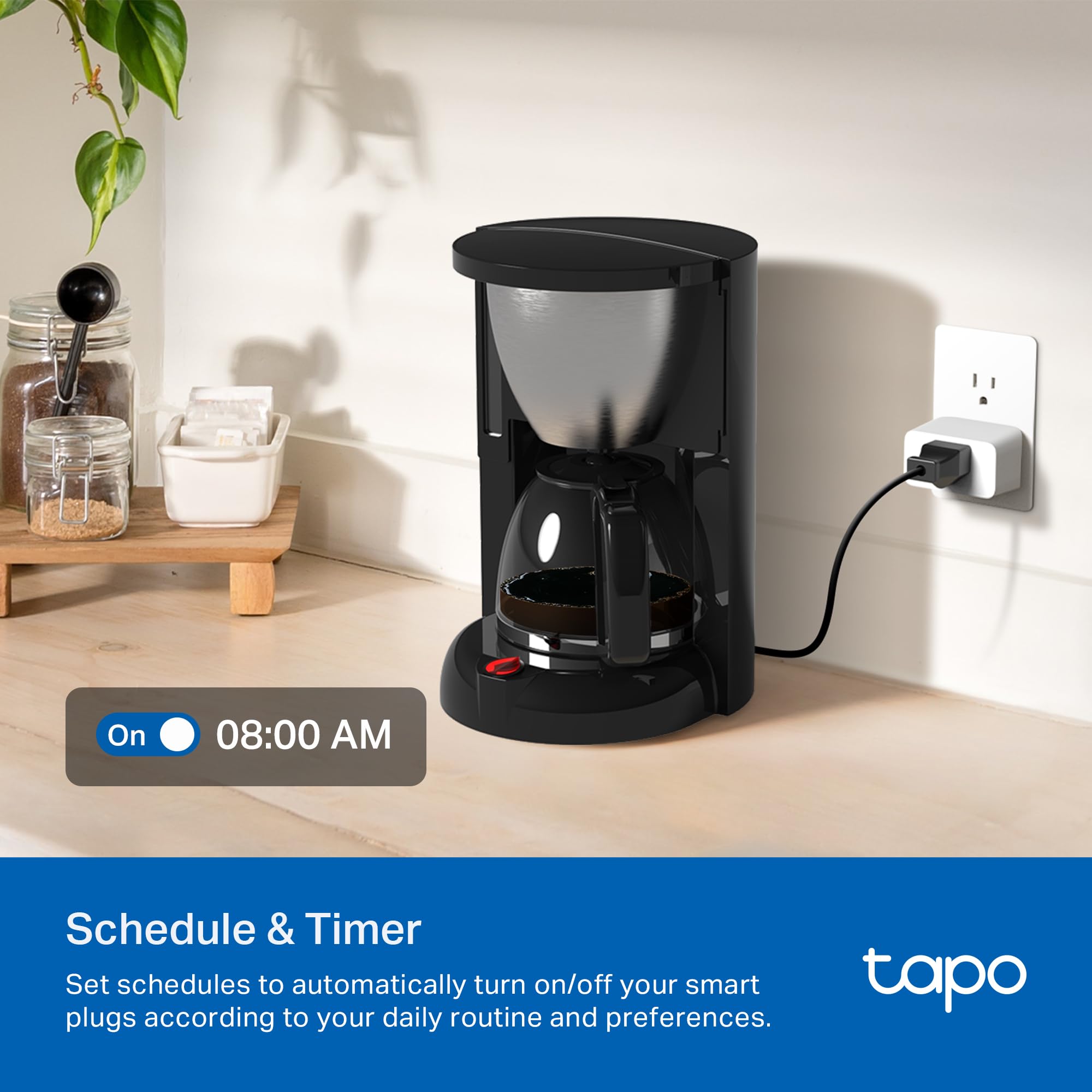Tapo Smart Plug Wi-Fi, Energy Monitoring, P115 , 15A - Tapo Official Product View 7
