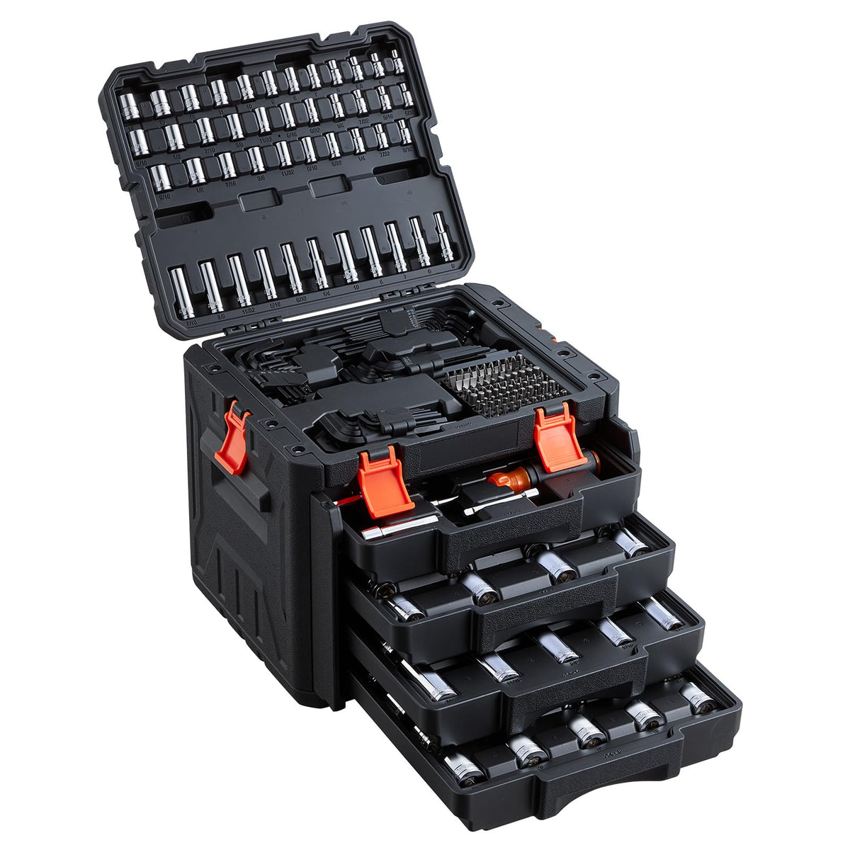 VEVOR Mechanics Tool Set 256 Piece Mechanic Tool Kit 1 4 in - VEVOR Official Imagery - 1