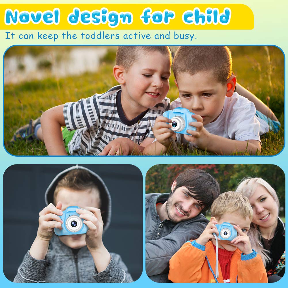 Upgraded Kids Selfie Camera HD Digital Video Camera for Kids - Seckton Official Imagery - 7