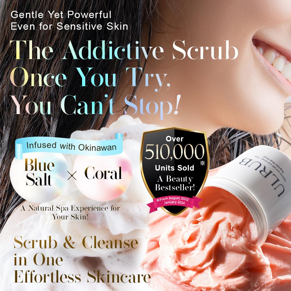 チュラコス ULRUB Body Scrub 460g Perfumed Scrub Dark Spots Intimate Areas Knees Arms - チュラコス Official Product View 3