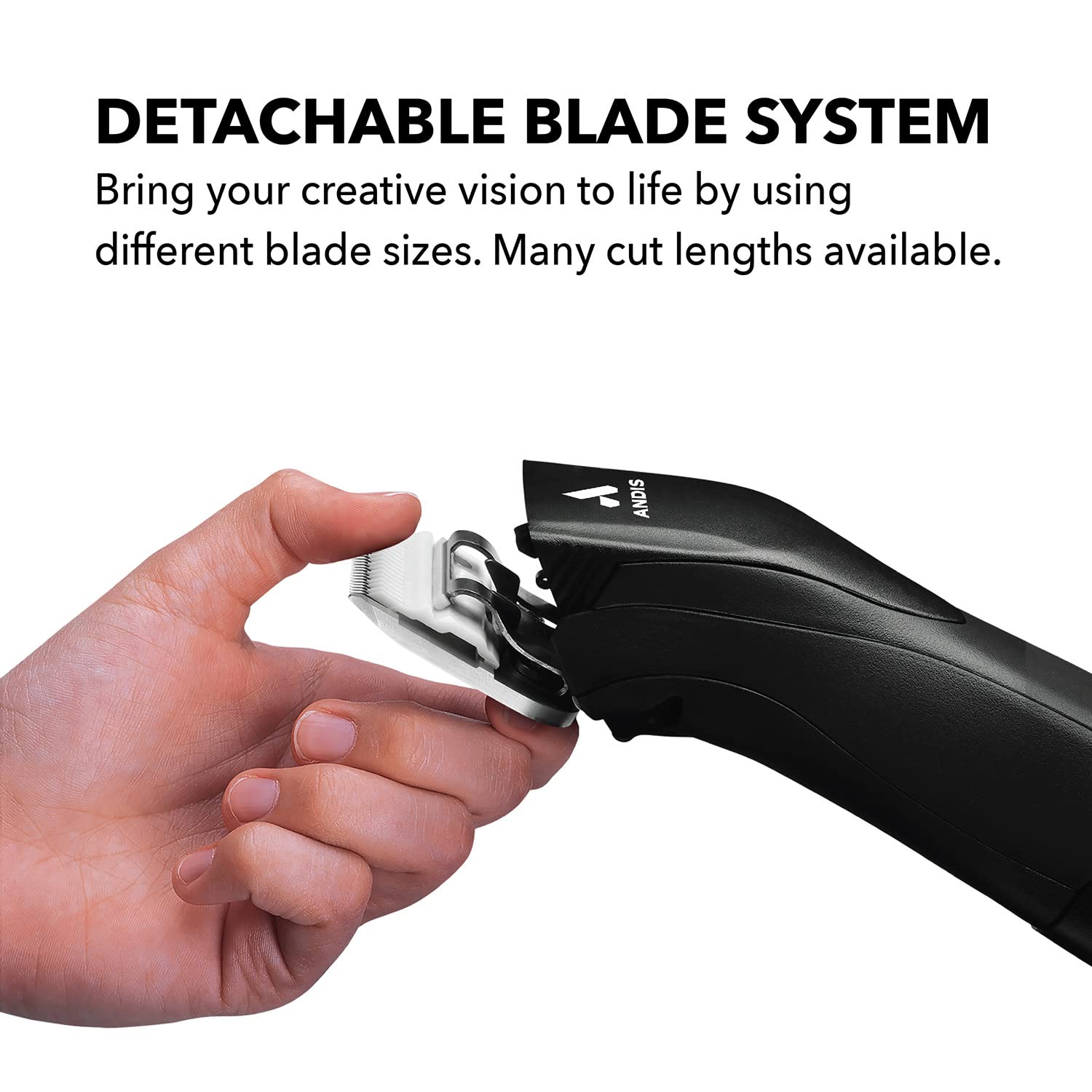 Andis – 64480, Ceramic Edge Carbon-Infused Detachable 0.5mm Clipper Blade
