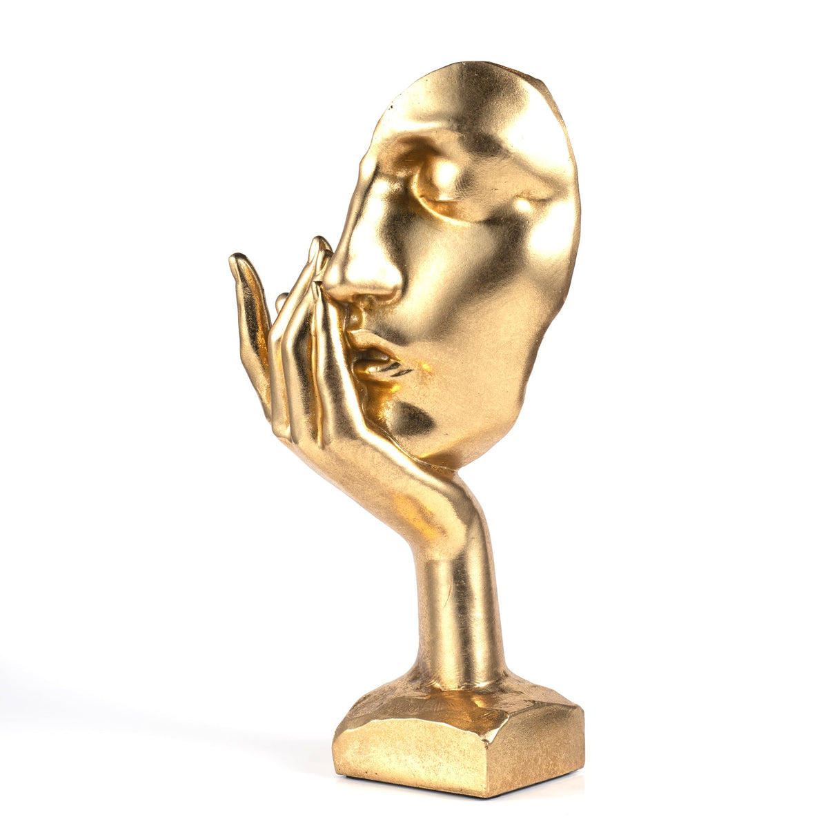 Thinker Statue Silence is Gold Abstract Art Figurine Decor - EPTUEGA Official Imagery - 8