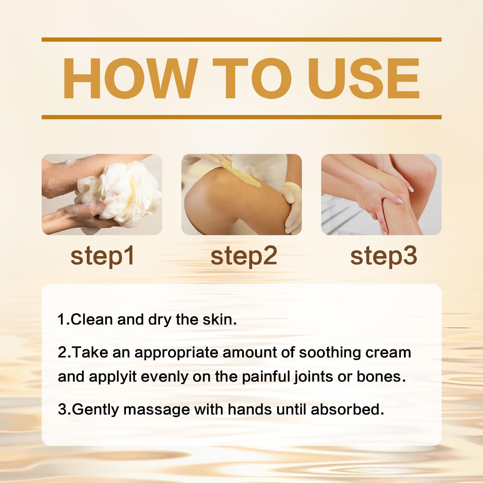 YAMVXIC Bee Venom Joint & Muscle Relief Cream in a 2-pack, moisturizing skin cream for joint and muscle comfort.