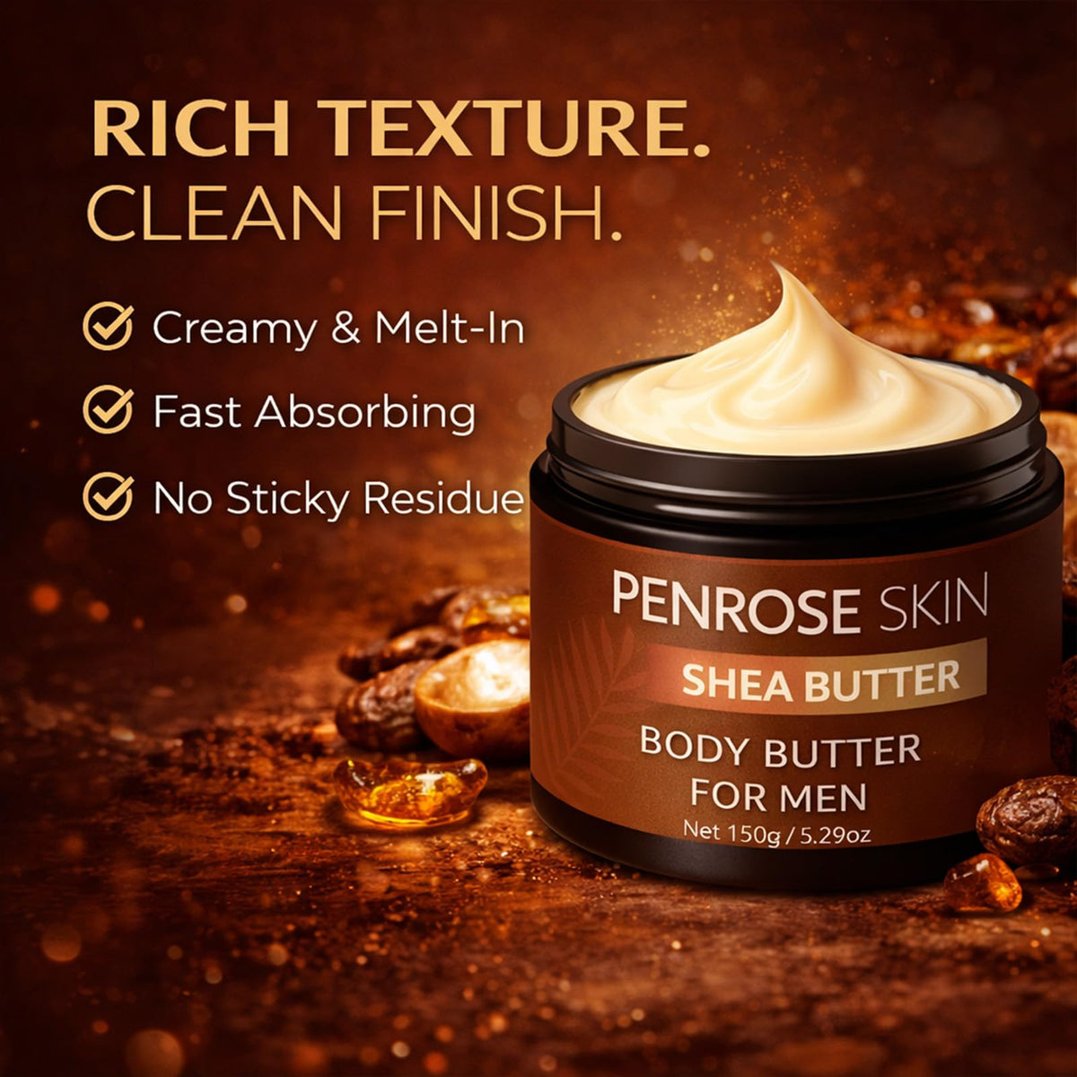 Body Butter Penrose Skin Body Butter for Men Scents Body - Penrose Skin Official Imagery - 4