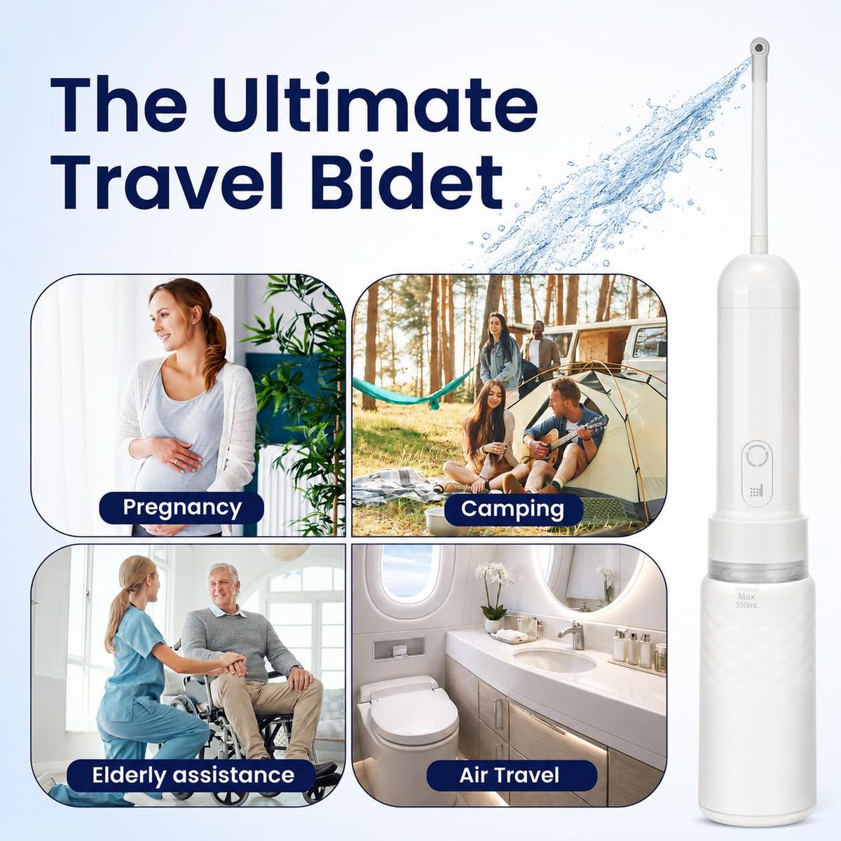 Portable Electric Travel Bidet Rechargeable Personal - Premium Selection Official Imagery - 3