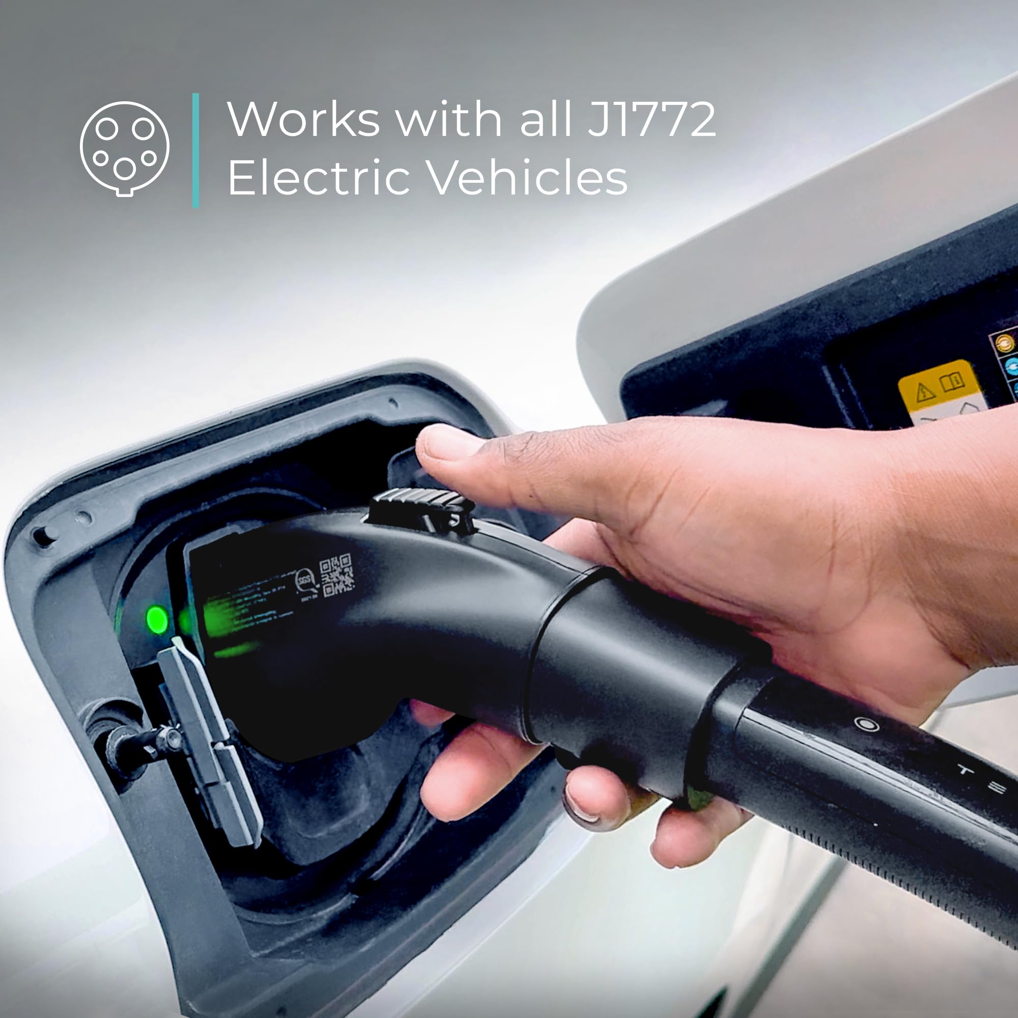 Lectron Tesla to J1772 EV Charging Adapter – NACS Converter, 48 Amp & 240V, - Lectron Official Product View 2