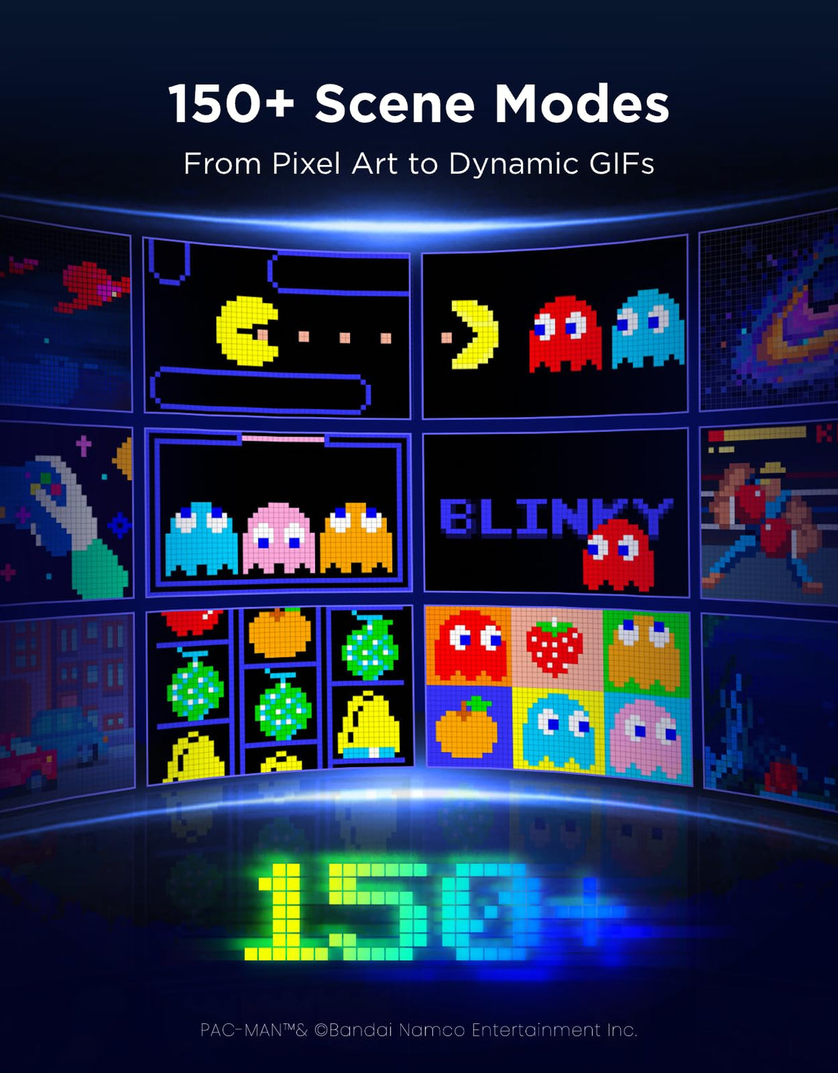 Govee x PAC MAN Gaming Pixel Light LED Panel with Real time - Premium Selection Official Imagery - 5