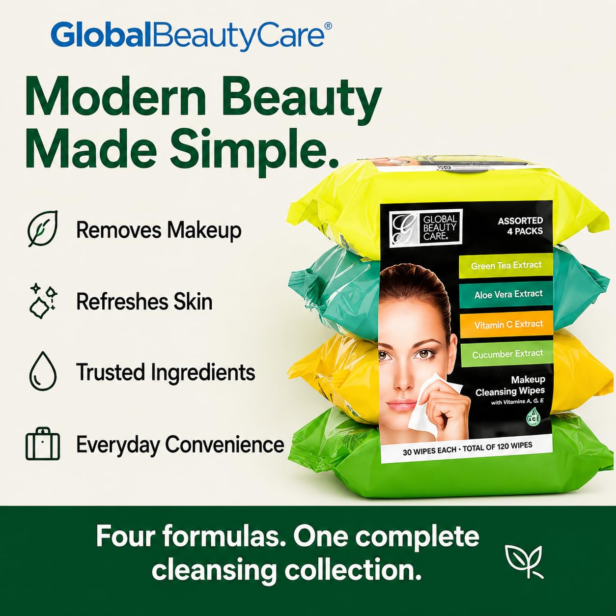 Global Beauty Care Variety Pack Waterproof Makeup Remover - Global Beauty Care