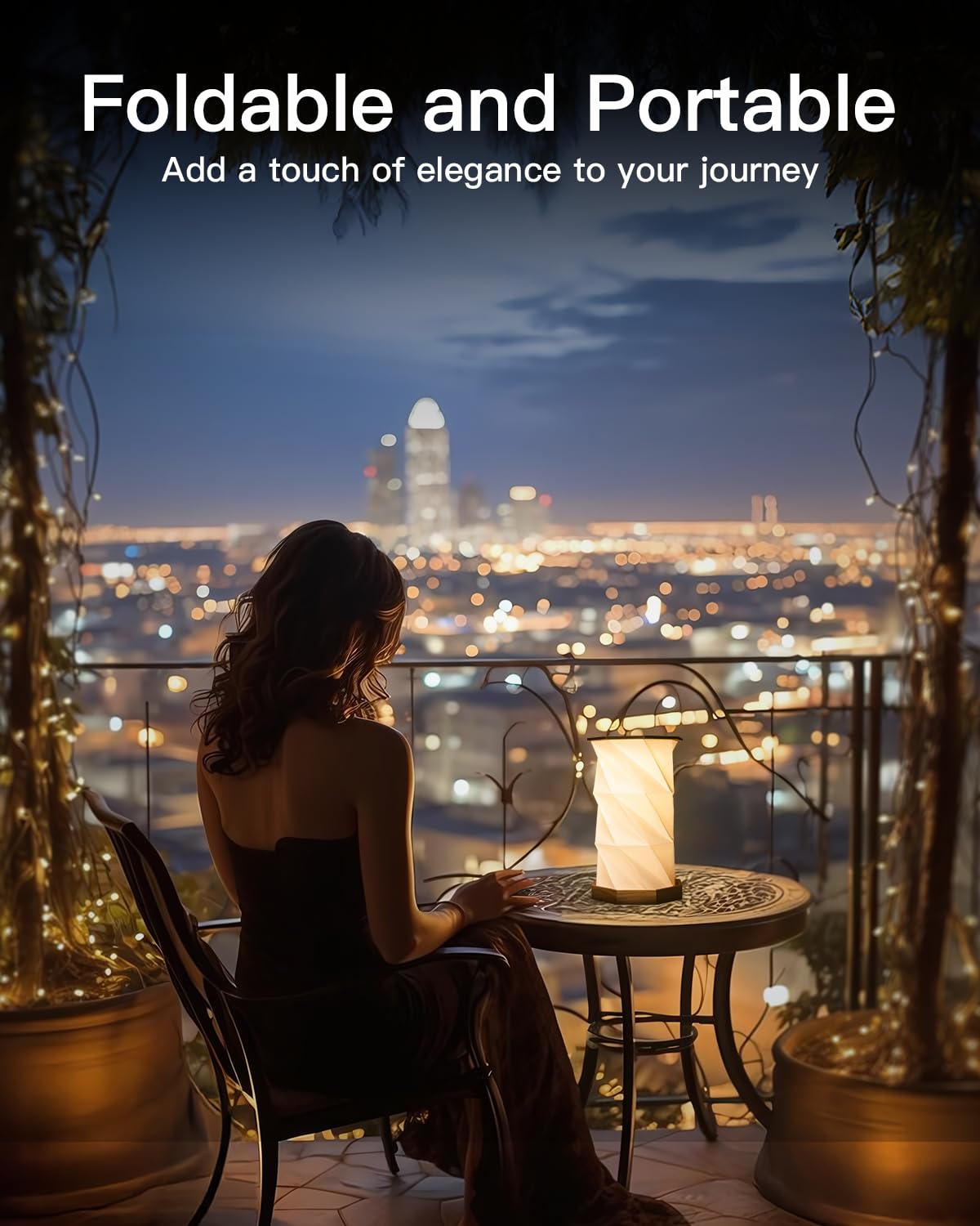 JTT Rechargeable Portable Table Lamp Small Cordless Desk - JTT Official Imagery - 8
