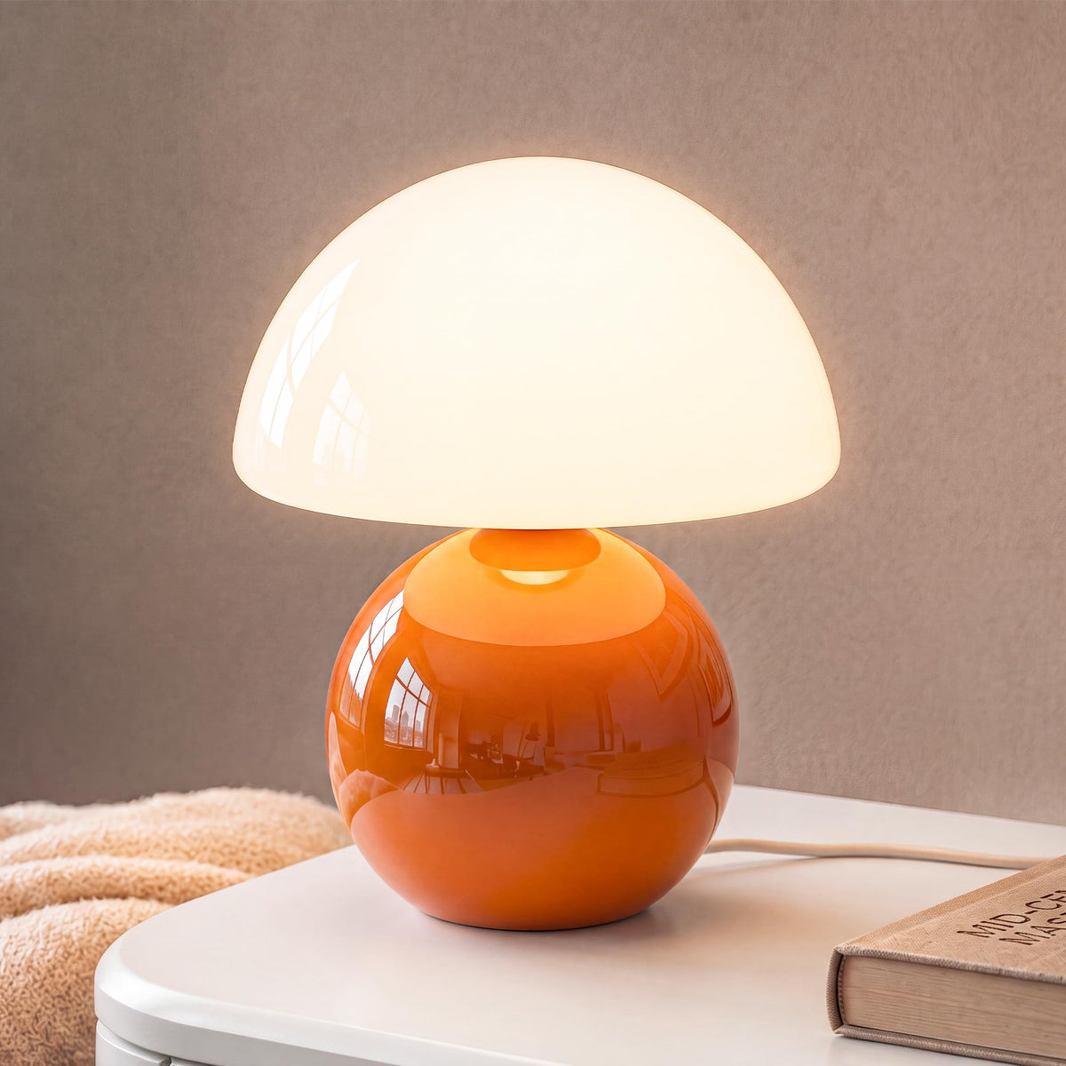 Mushroom Lamp Table Lamp for Bedroom Small Desk Table Lamps - Dawnwake Official Imagery - 1