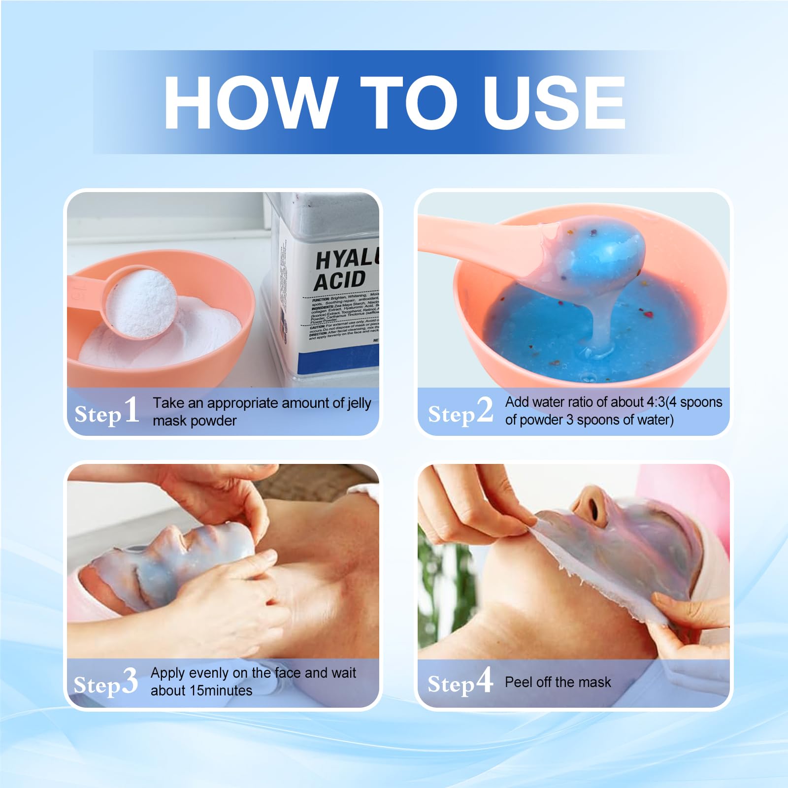 Jelly Mask for Facials Professional, Hydrating &amp; - Angeland