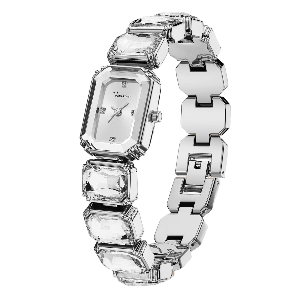 Gosasa Luxury Women s Crystal Bracelet Watch Elegant - Gosasa Official Imagery - 8