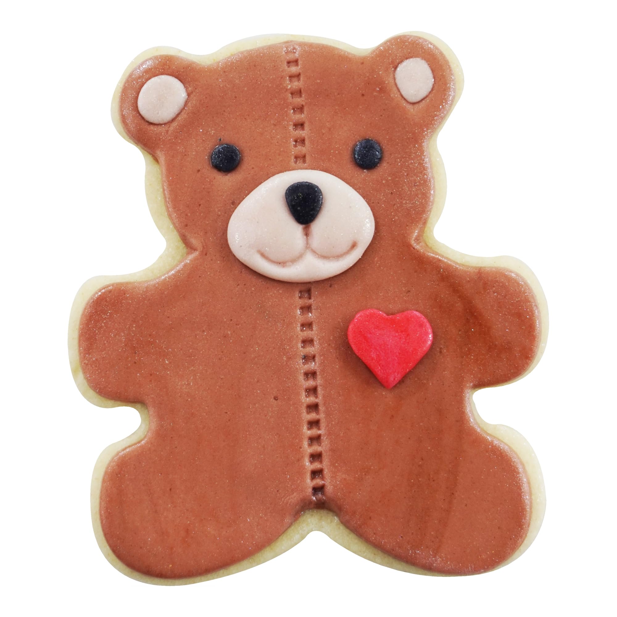 R&M Teddy Bear 3" Cookie Cutter in Durable, Economical, Tinplated Stee - View 4