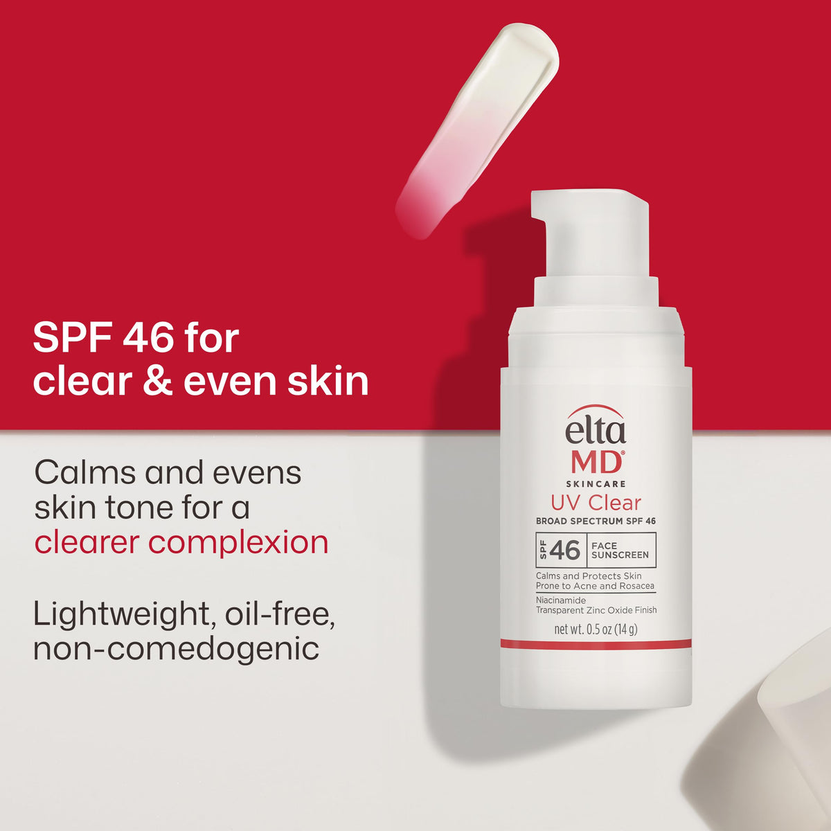 EltaMD UV Clear Face Sunscreen with Zinc Oxide Oil Free SPF - Premium Selection Official Imagery - 5