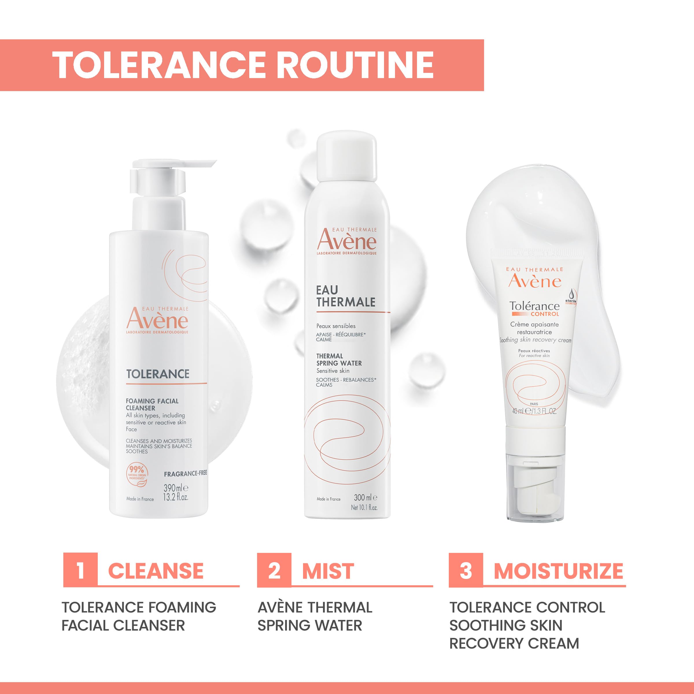 Av ne Tolerance Daily Foaming Facial Cleanser - Eau Thermale Avène Official Imagery - 8