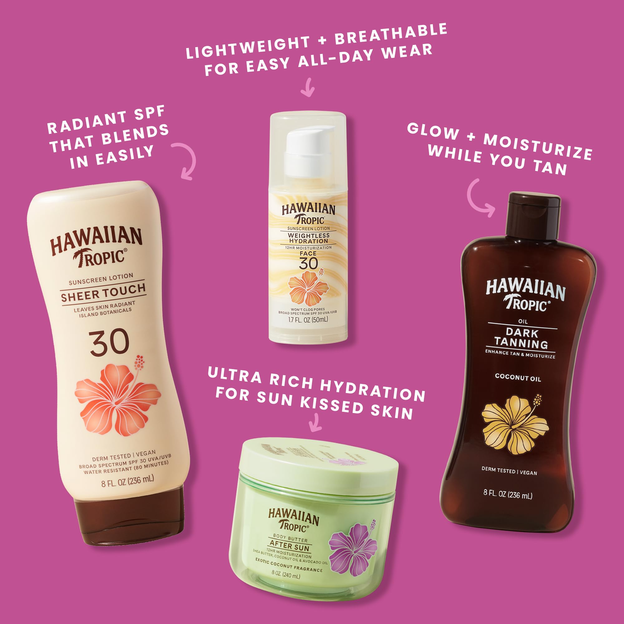 Hawaiian Tropic SPF 30 Lip Balm – Pack of 10