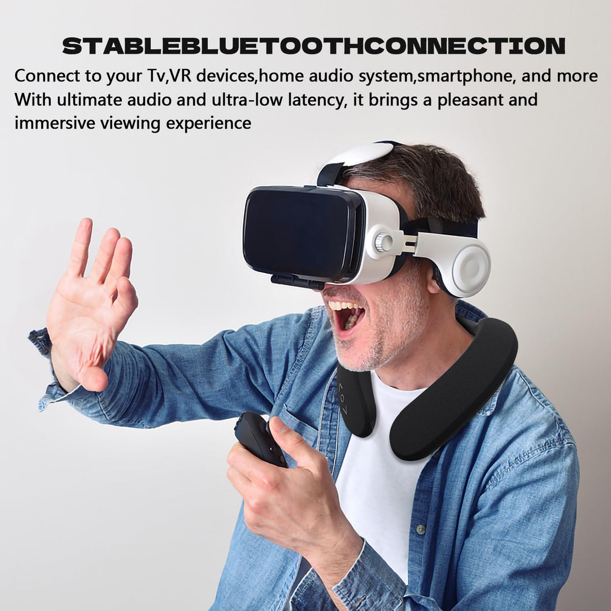 Wireless Neck Speakers - HGHOHG Official Imagery - 8