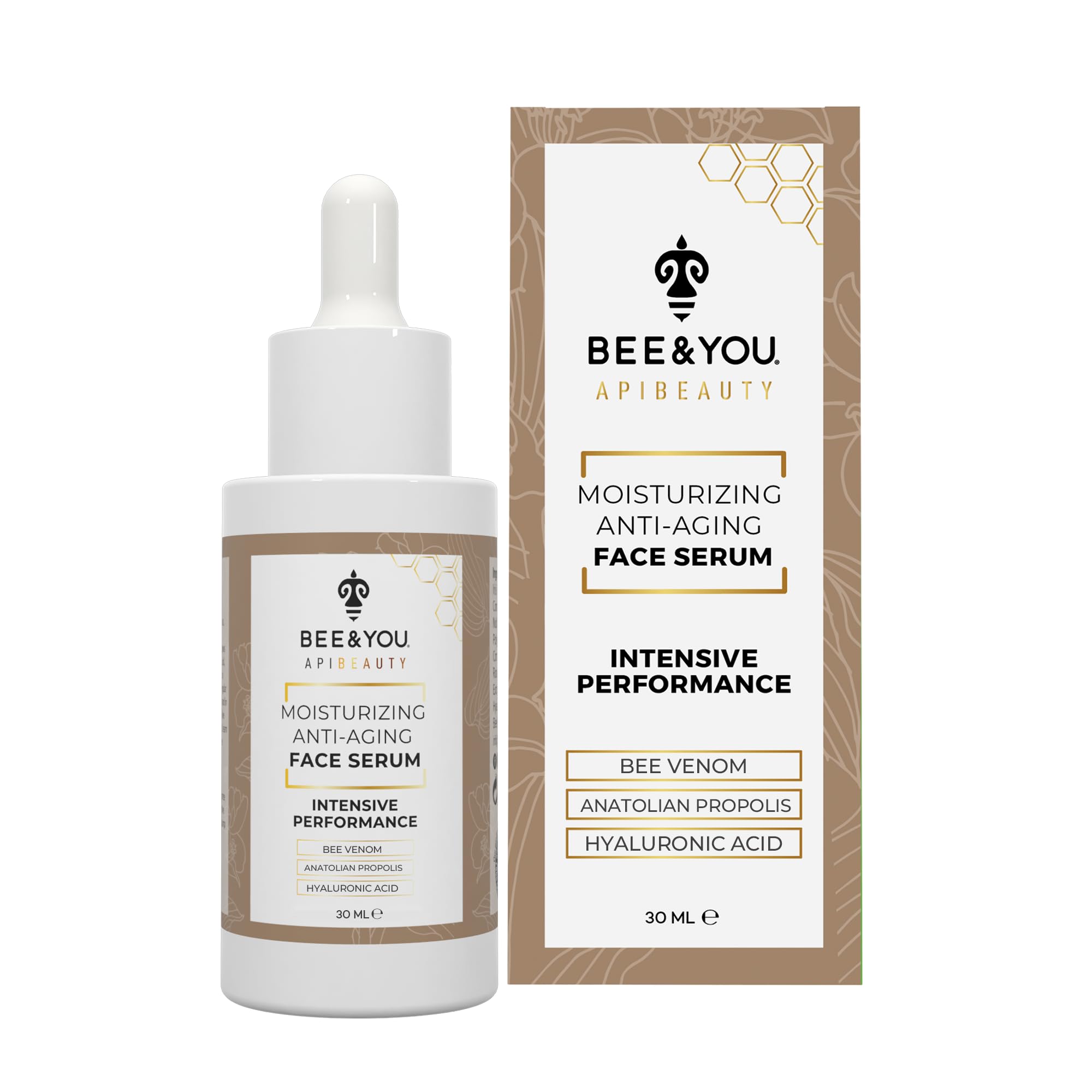 BEE and YOU Moisturizing Anti Aging Face Serum, Radiance &amp; - BEE &amp; YOU