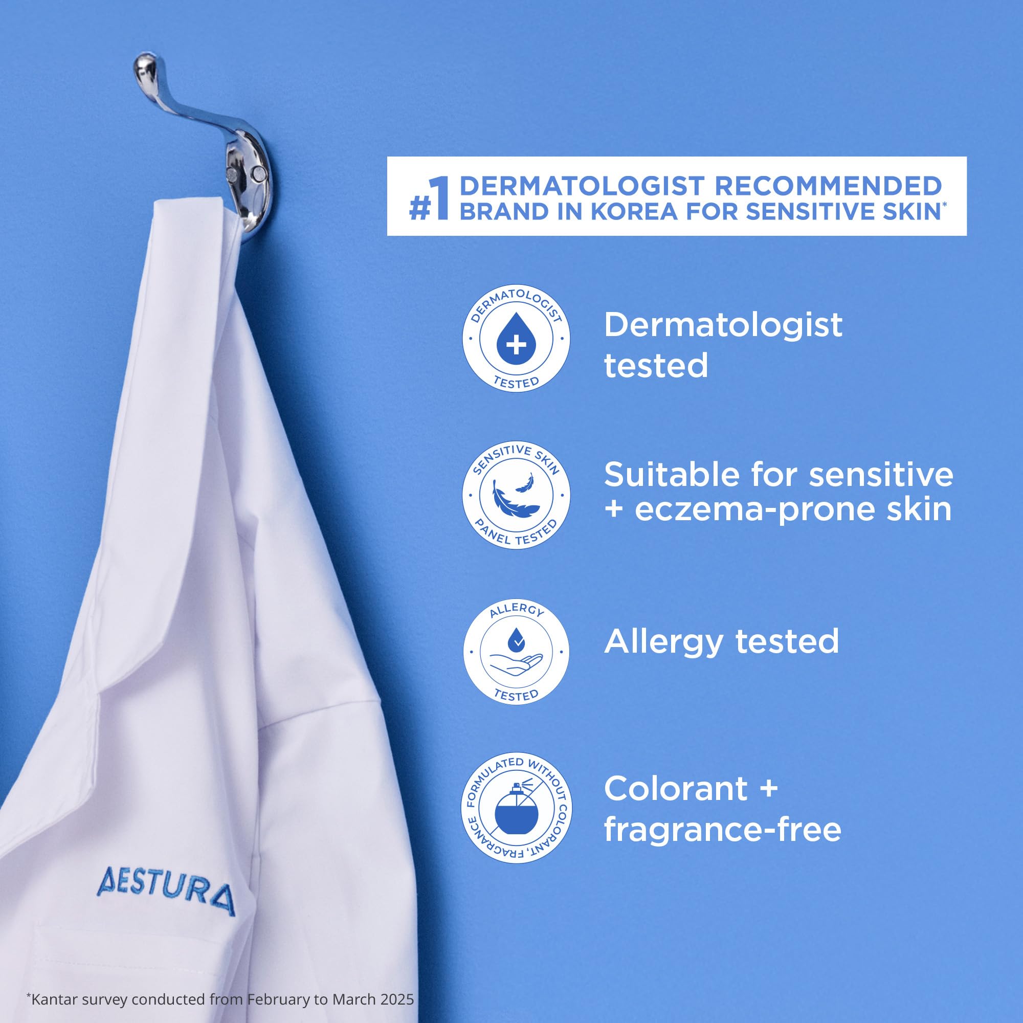 AESTURA ATOBARRIER365 Lightweight Korean Face Moisturizer with - AESTURA