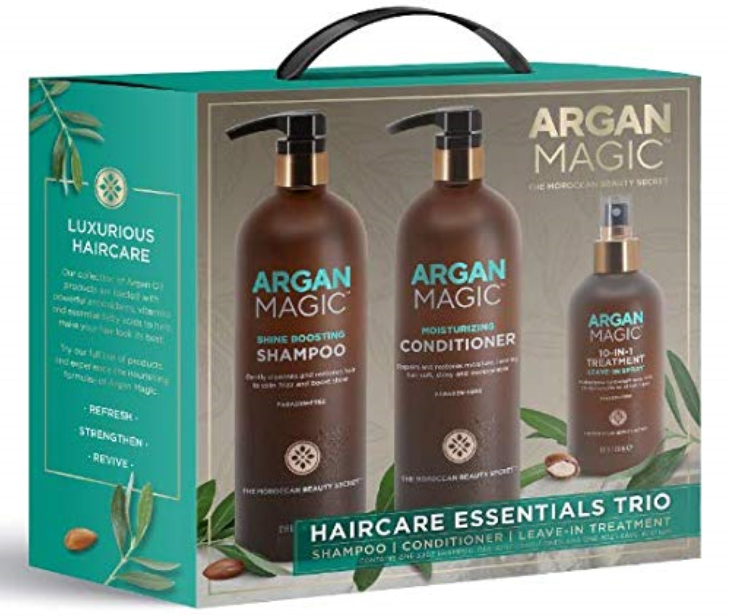 ARGAN MAGIC Hair Care Essentials Trio - Argan Magic Official Imagery - 1